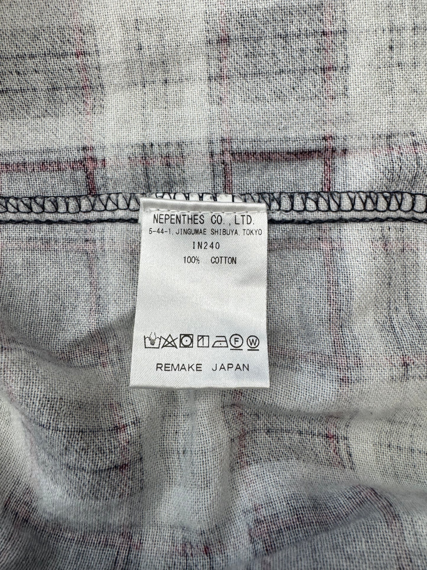 REBUILD BY NEEDLES 7 CUTS FLANNEL