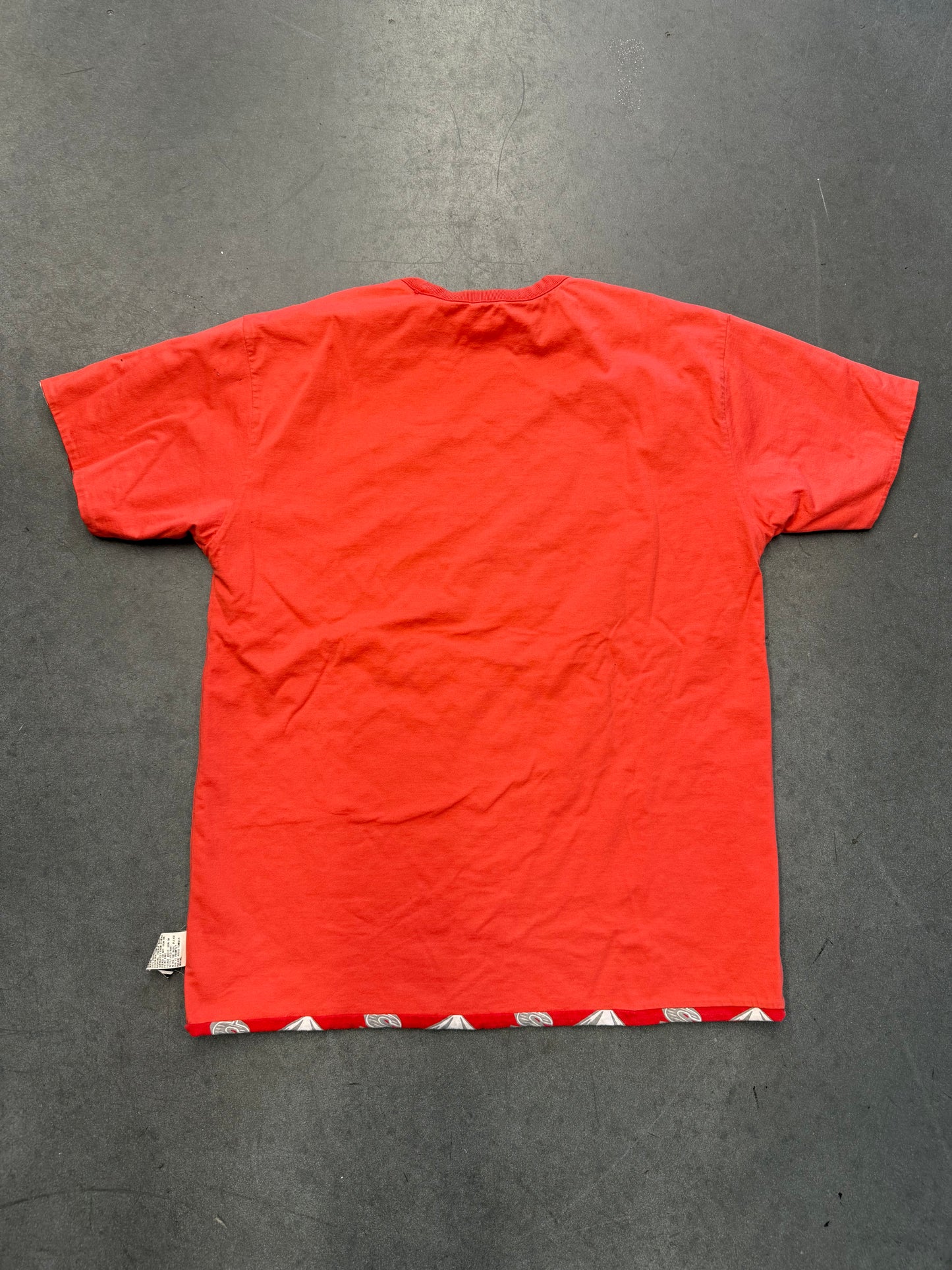 VINTAGE BILLIONAIRE BOYS CLUB BBC DIAMONDS & DOLLARS RED REVERSIBLE TEE