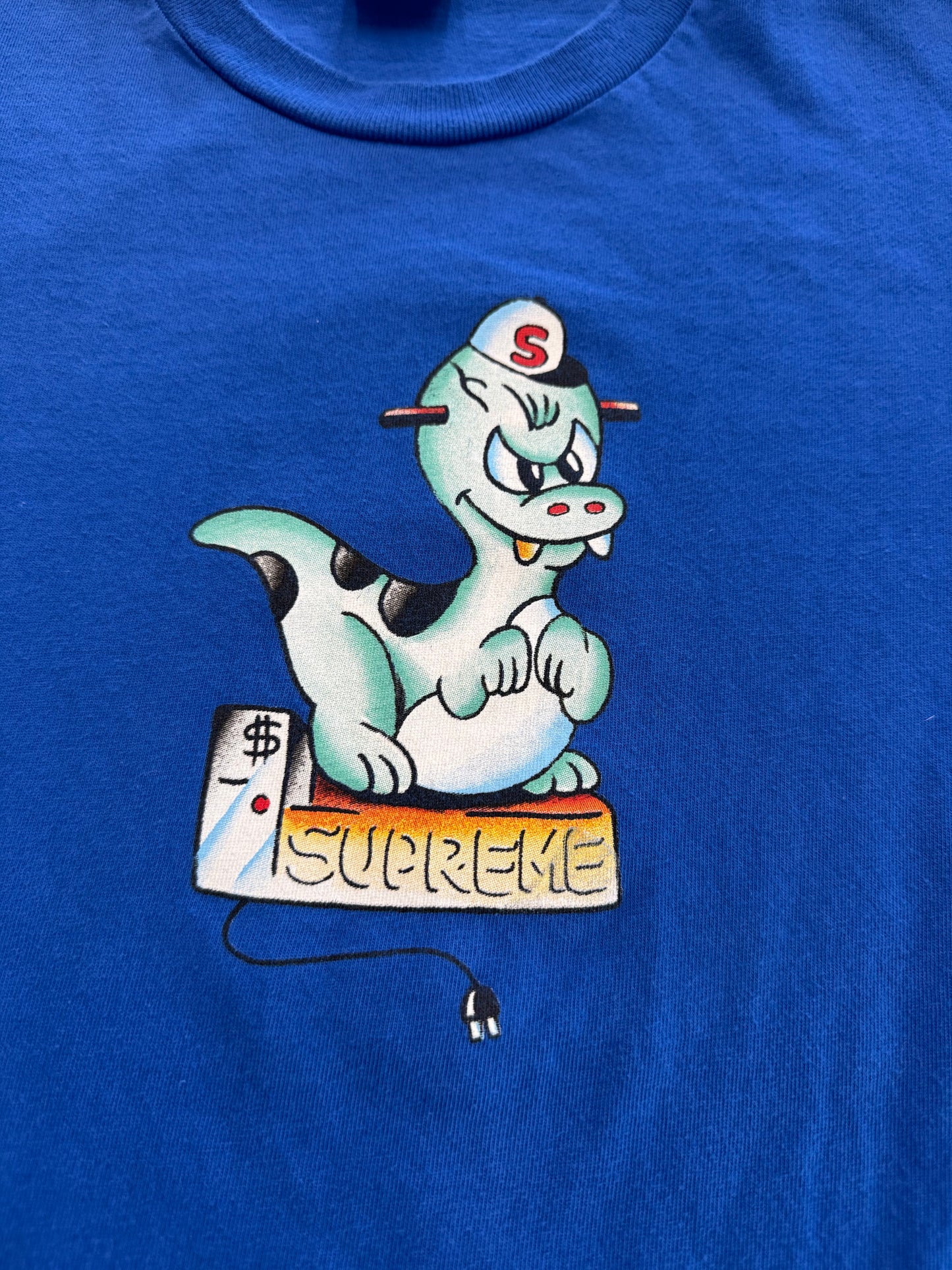 SS20 SUPREME DINOSAUR QUARTER RIDE TEE