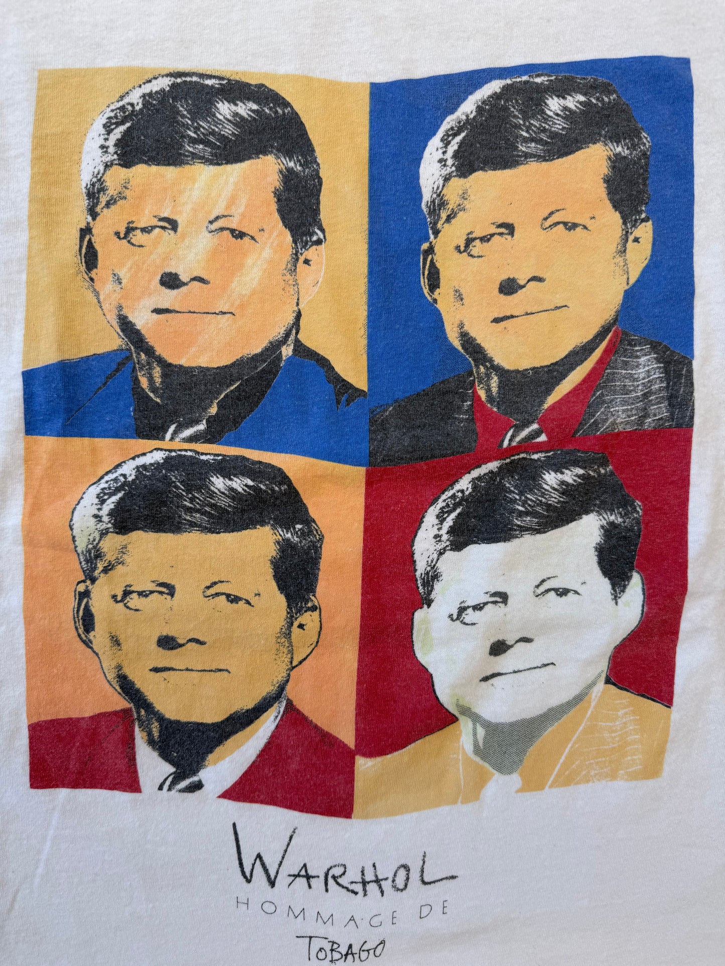 90'S JFK WARHOL HOMMAGE DE TOBAGO TEE
