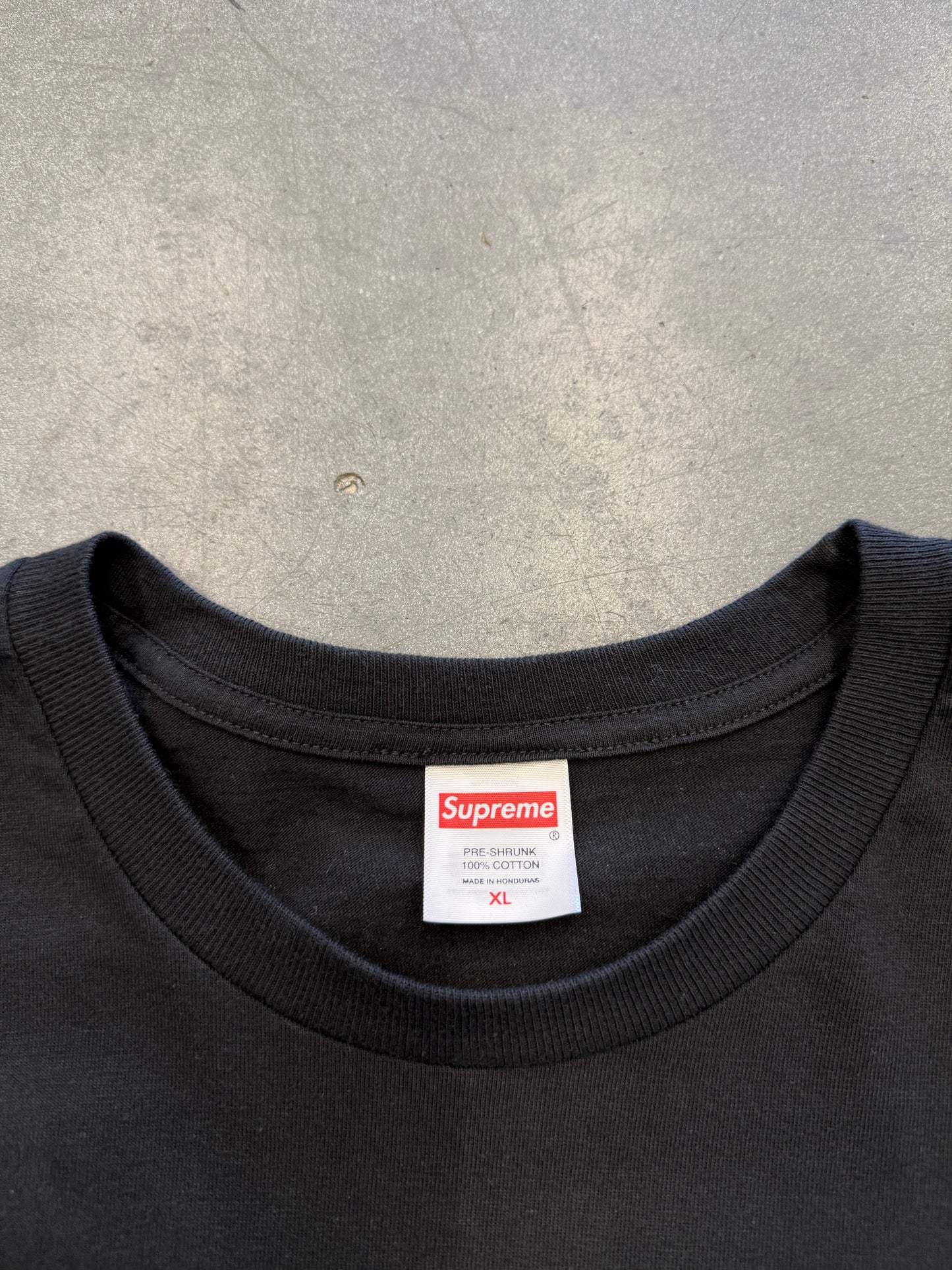 SS25 SUPREME SPONGEBOB CASTELLI RACING LONG SLEEVE TEE BLACK - XL