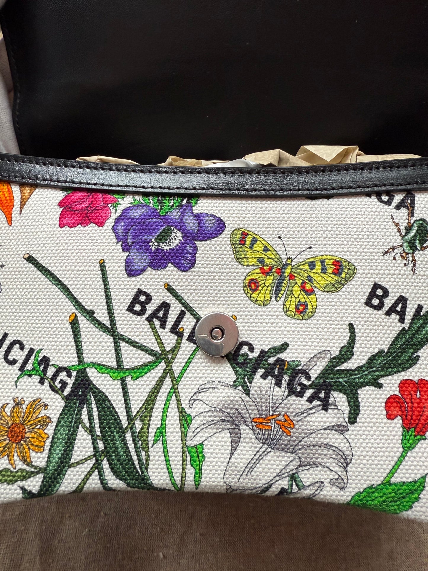 FW21 GUCCI X BALENCIAGA THE HACKER PROJECT SMALL HOURGLASS BAG (NEW WITH DUSTBAG) (TANIA)