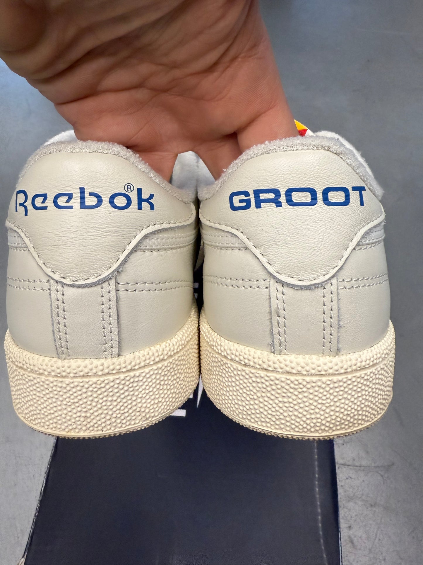 SIZE 9 REEBOK CLUB C 85 DAVID GRUTMAN PROMO SAMPLE (WITH BOX)