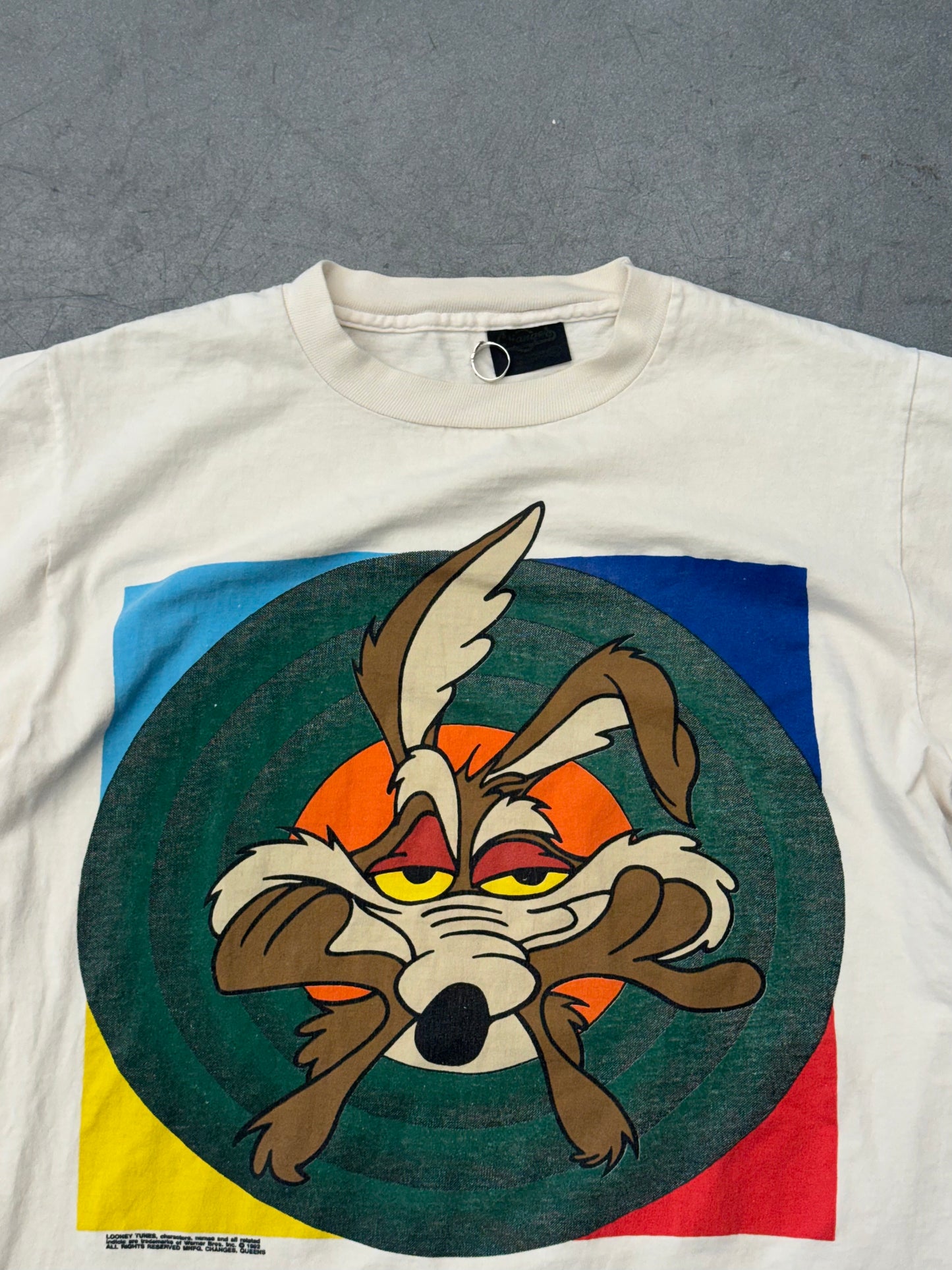 1992 LOONEY TUNES WILE E COYOTE DAZED TEE (CHANGES TAG)