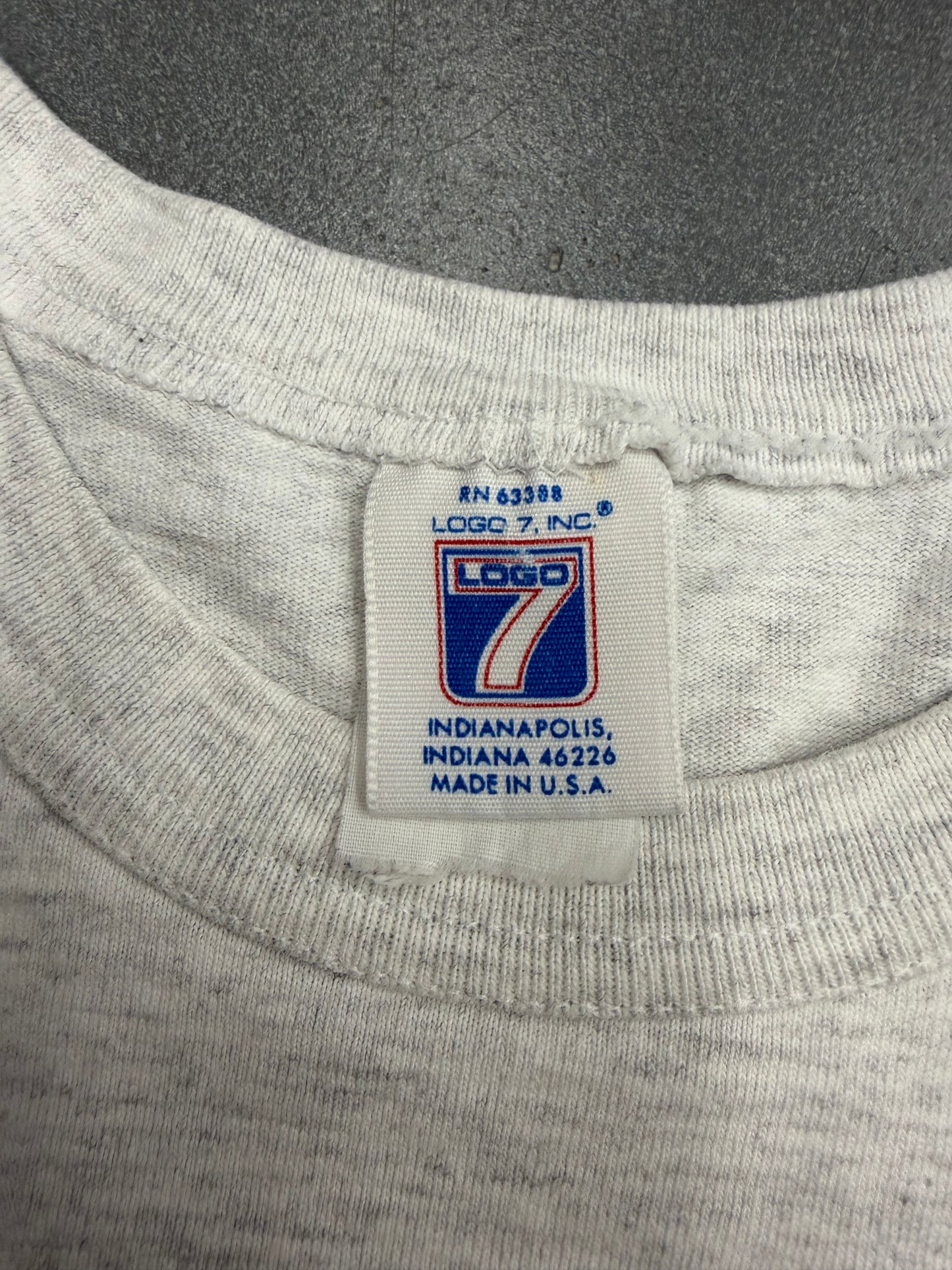 1994 LOGO 7 MIAMI DOLPHINS CATCHING TEE