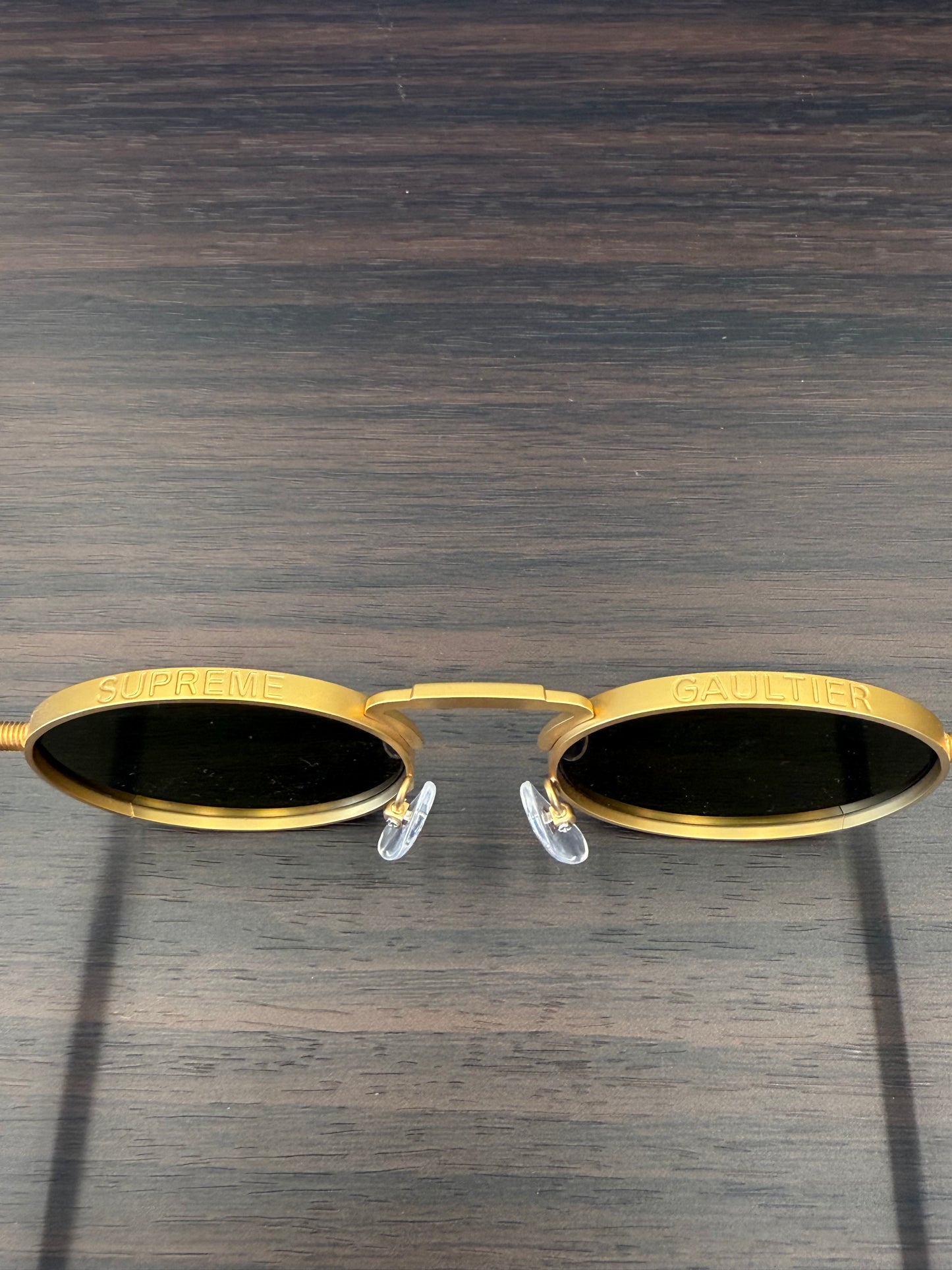 SS19 SUPREME JEAN PAUL GAULTIER SUNGLASSES GOLD