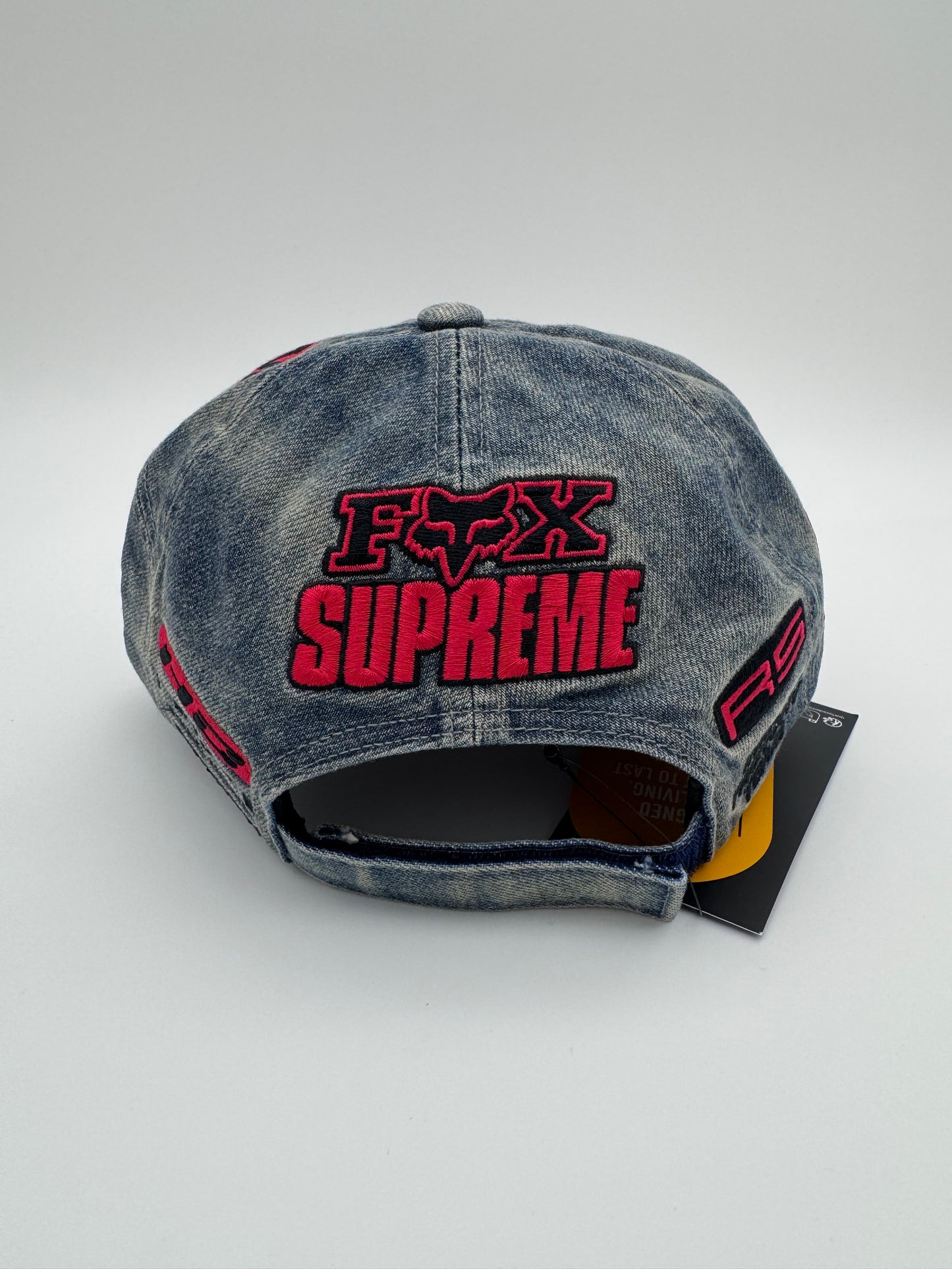 FW25 SUPREME FOX RACING 6-PANEL - DENIM