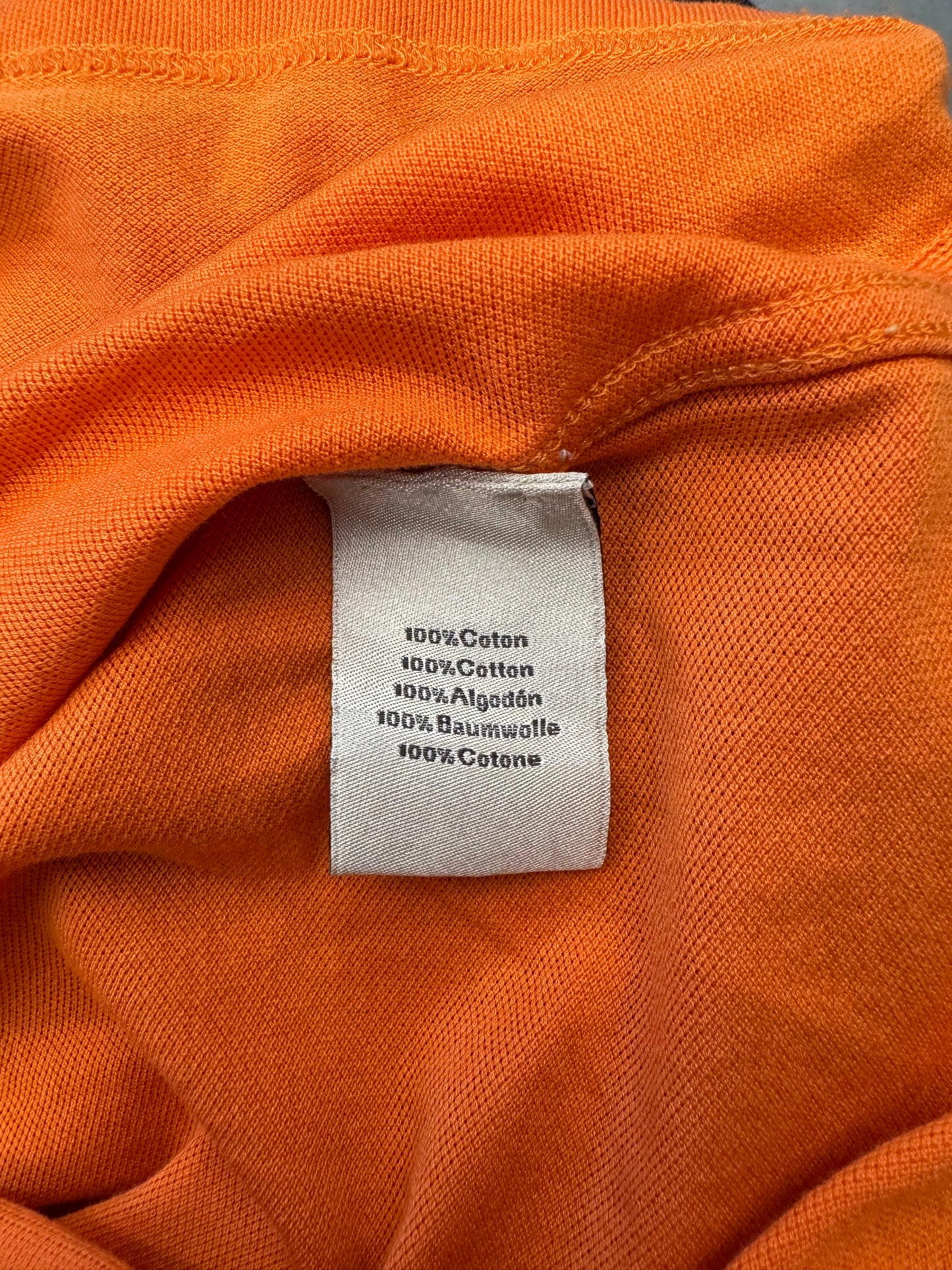 HERMES POCKET POLO SHIRT - ORANGE