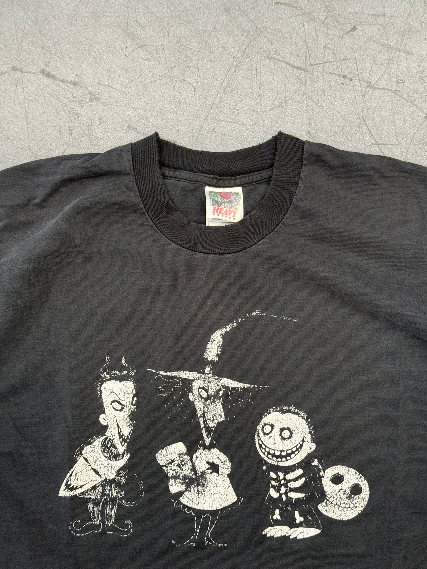 90'S NIGHTMARE BEFORE CHRISTMAS CHARACTER TEE (FOTL HEAVY TAG)