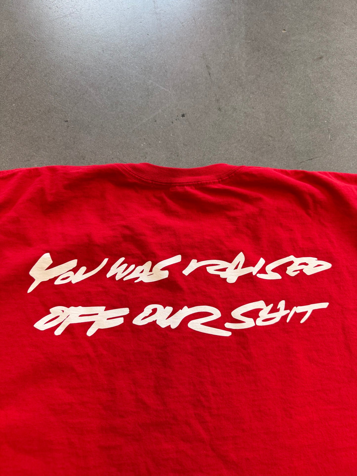 SS24 SUPREME FUTURA BOX LOGO TEE - RED (2XL)