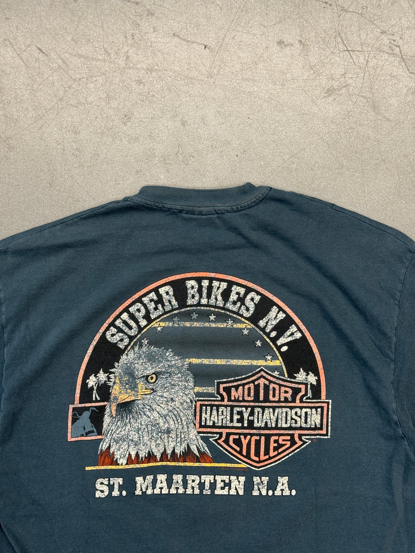 1994 HARLEY DAVIDSON ST. MAARTEN N.A. CHROME FEVER TEE