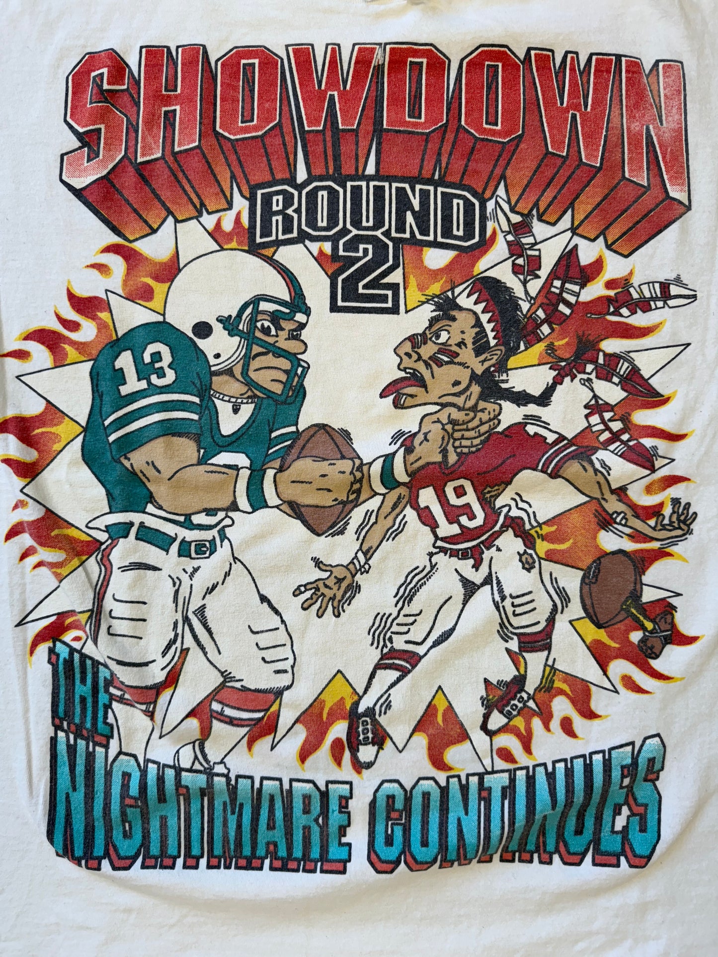 MIAMI DOLPHINS SHOWDOWN ROUND 2 THE NIGHTMARE CONTINUES WHOOT! THERE IT IS TEE (COMPETITOR TAG)
