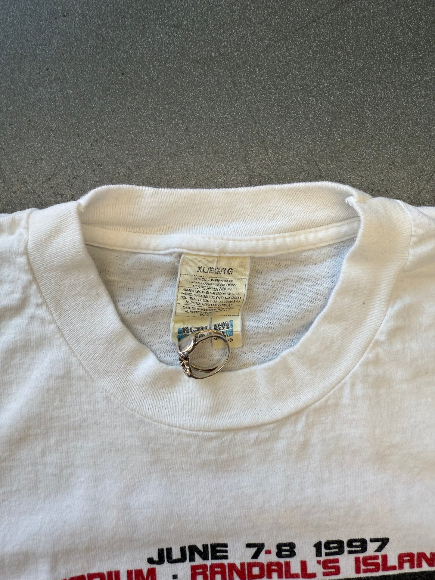 1997 TIBETIAN FREEDOM CONCERT TEE (SCREEN STAR TAG)