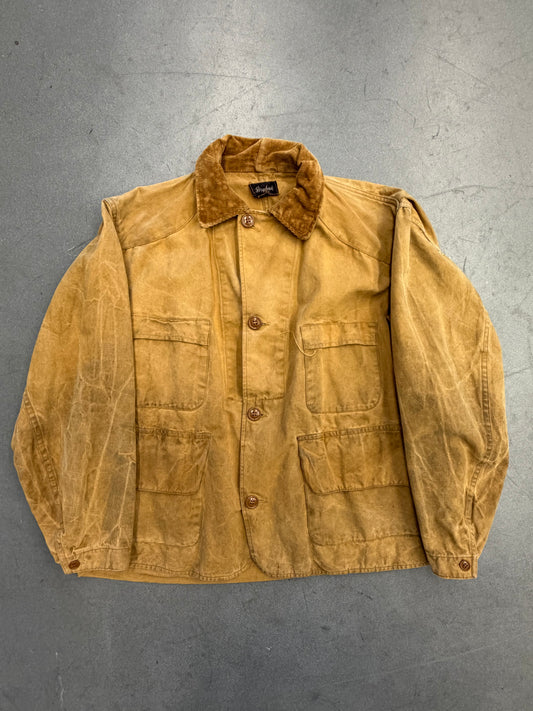 1930'S DRYBAK DUCK HUNTING CANVAS JACKET