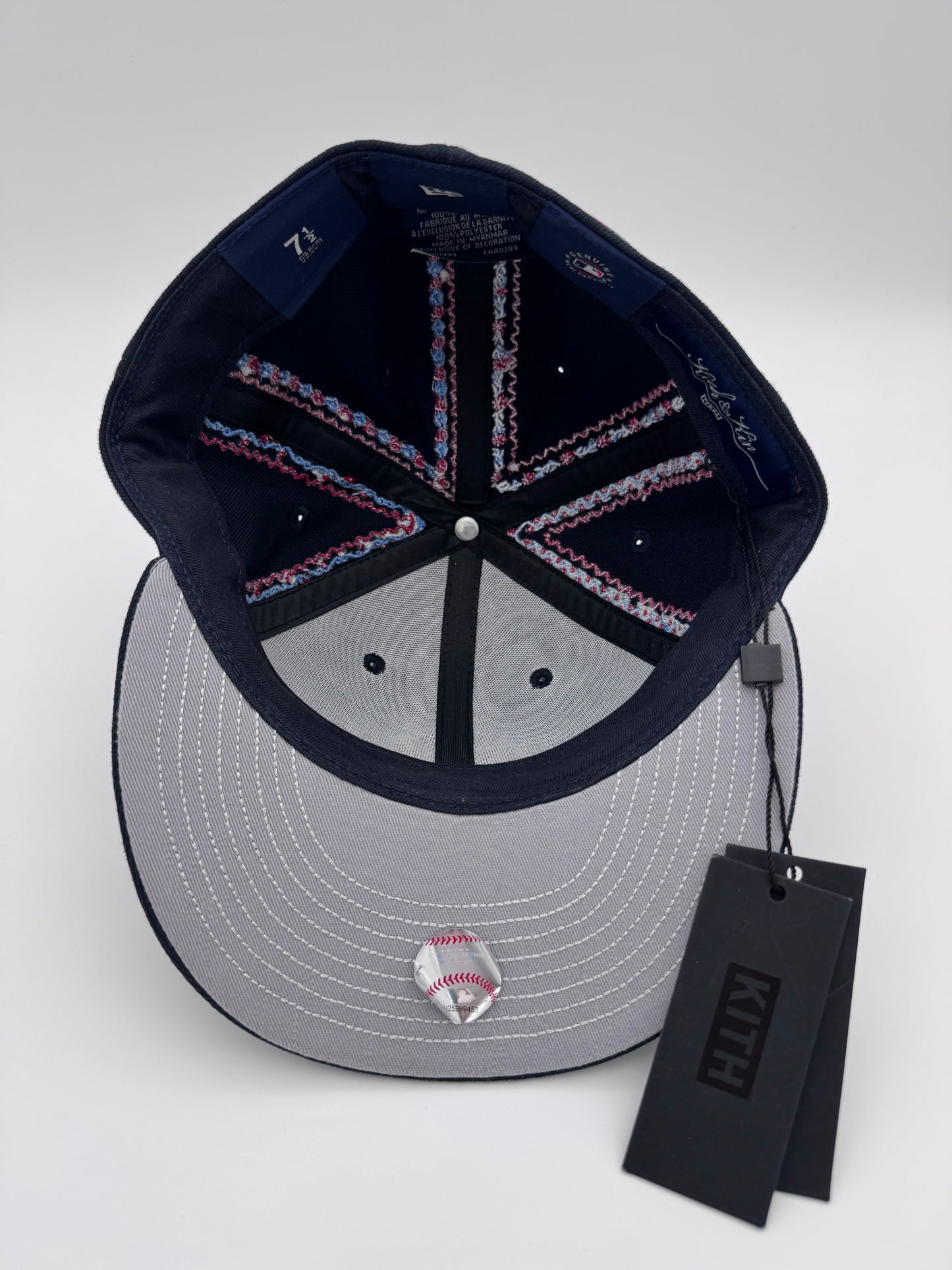 KITH NEW YORK YANKEES FLORAL FRAME FITTED HAT