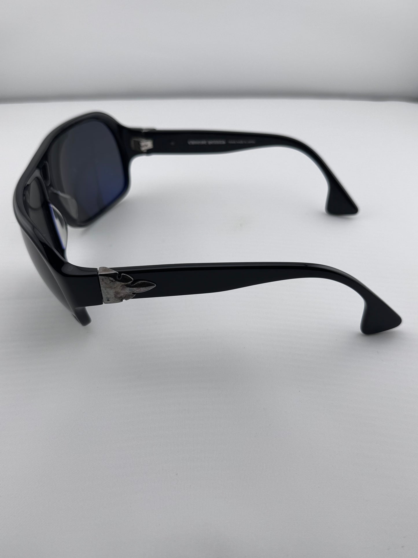 CHROME HEARTS 'STABBIN CABIN' BLACK SUNGLASSES (PRE-OWNED WITH CASE)