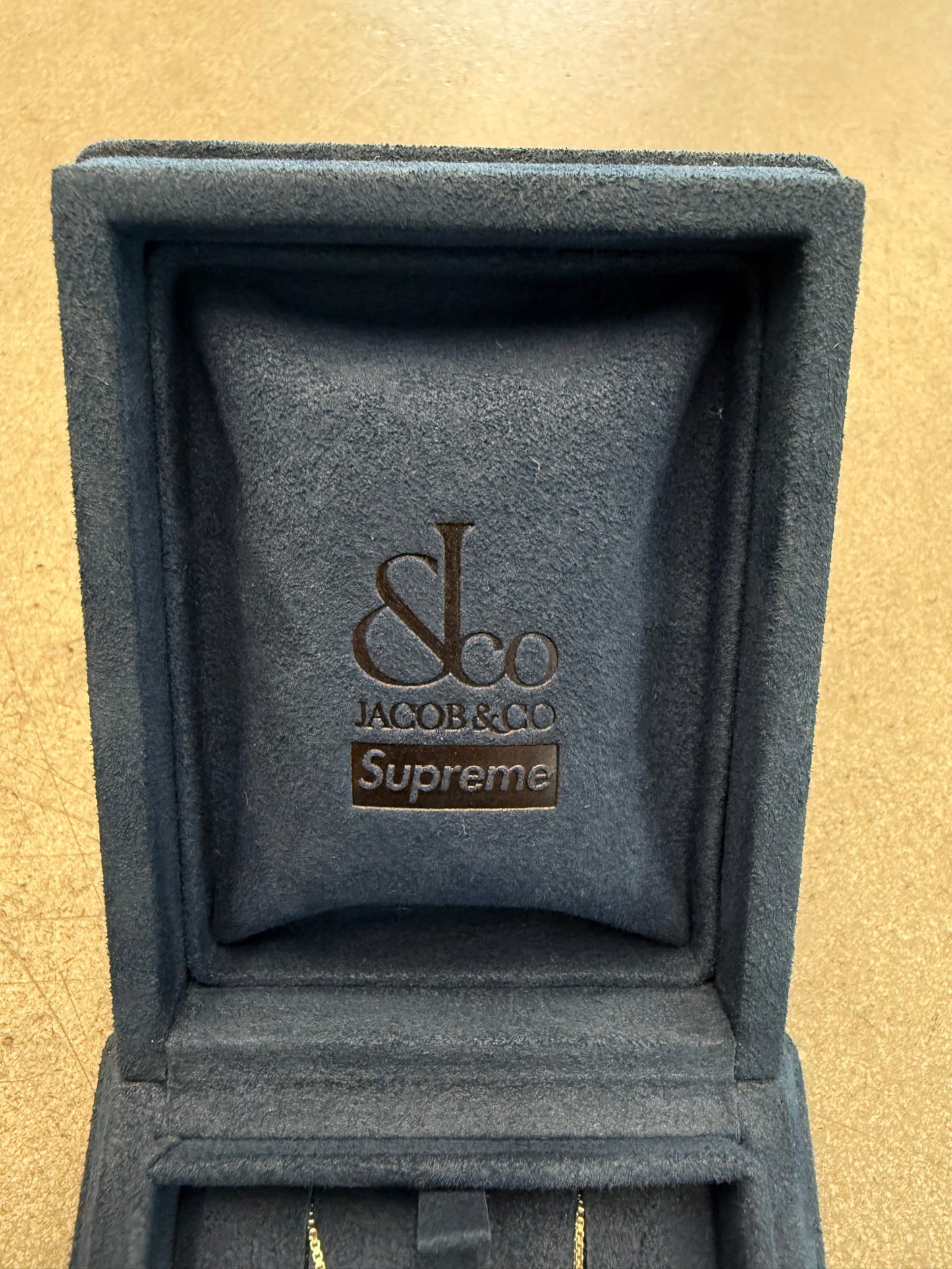 FW24 SUPREME JACOB & CO PISCES ZODIAC PENDANT STERLING SILVER
