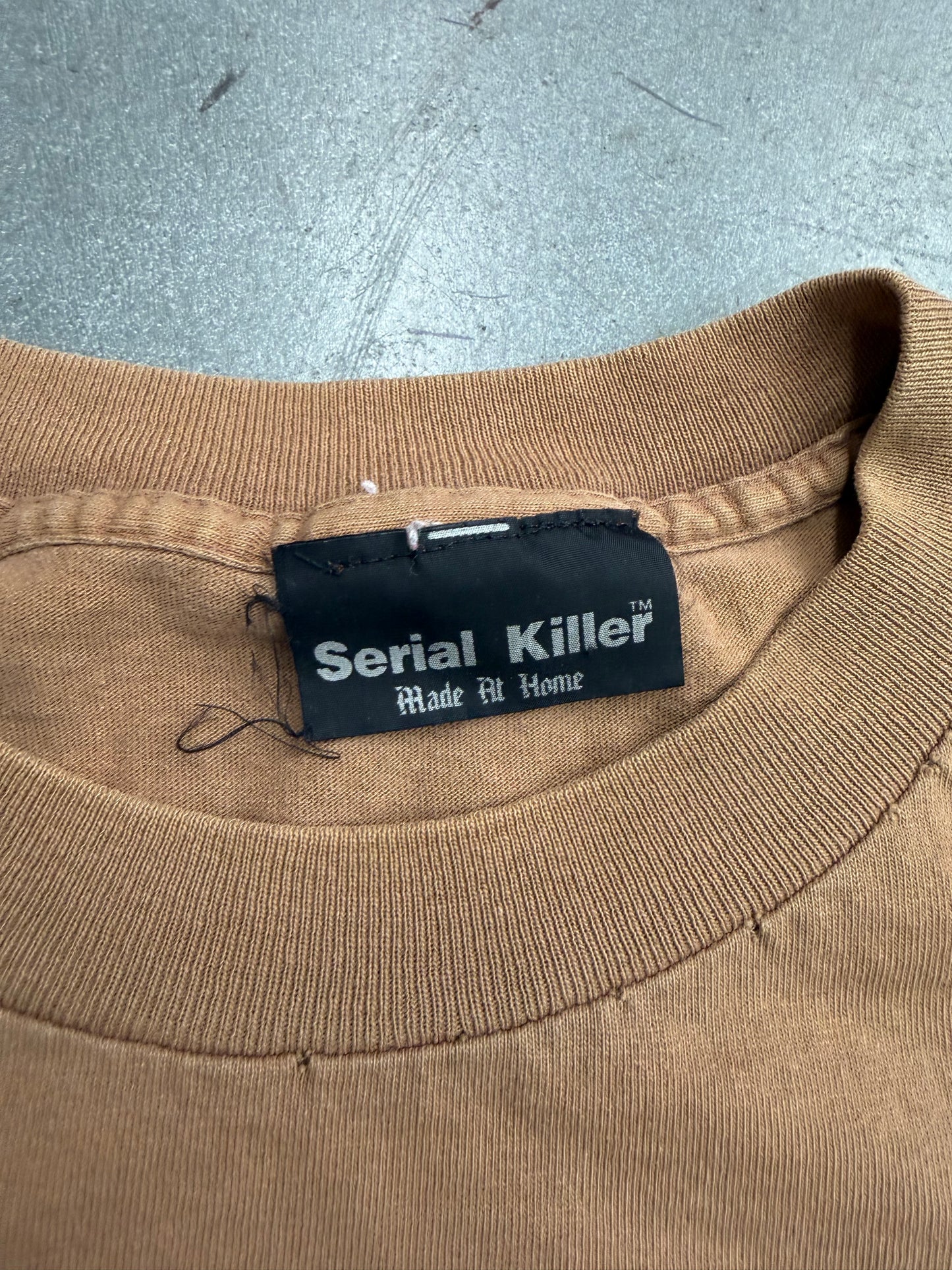 Y2K SERIAL KILLER OJ SIMPSON "HONKY" TEE (MADE AT HOME TAG)