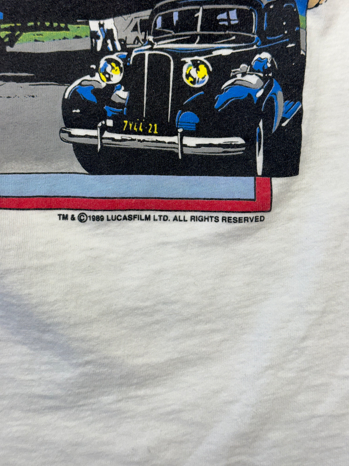 1989 INDIANA JONES AND THE LAST CRUSADE TEE