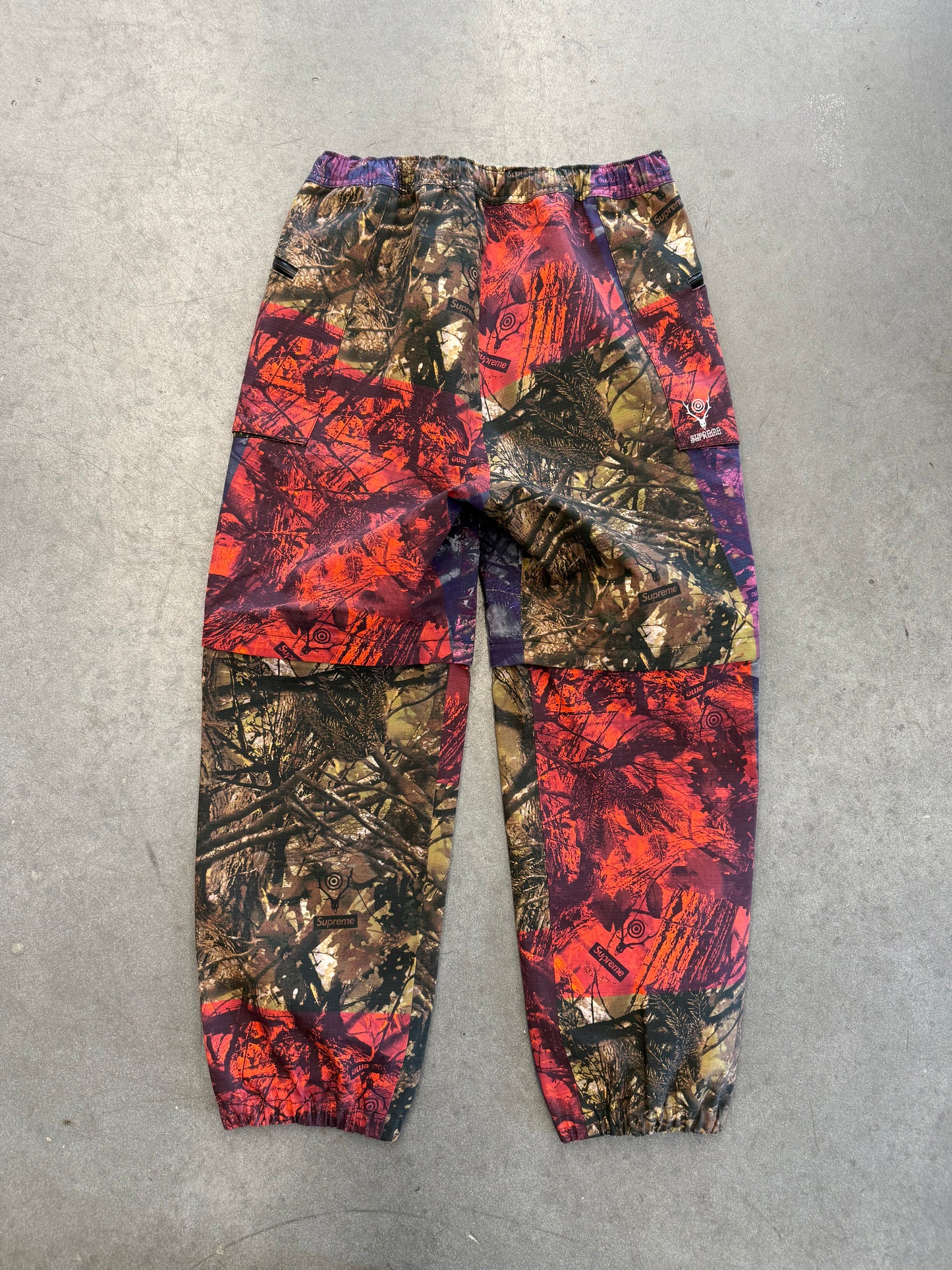 SS21 SUPREME SOUTH2 WEST8 RIVER TREK CONVERTABLE PANTS CAMO