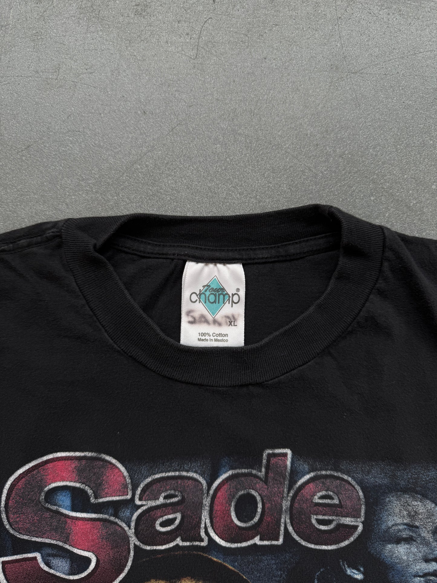 2001 SADE LOVERS ROCK TOUR BOOTLEG LOT TEE (TOUR CHAMP TAG)