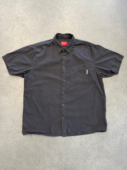 SS18 SUPREME GONZ OXFORD SHIRT - BLACK