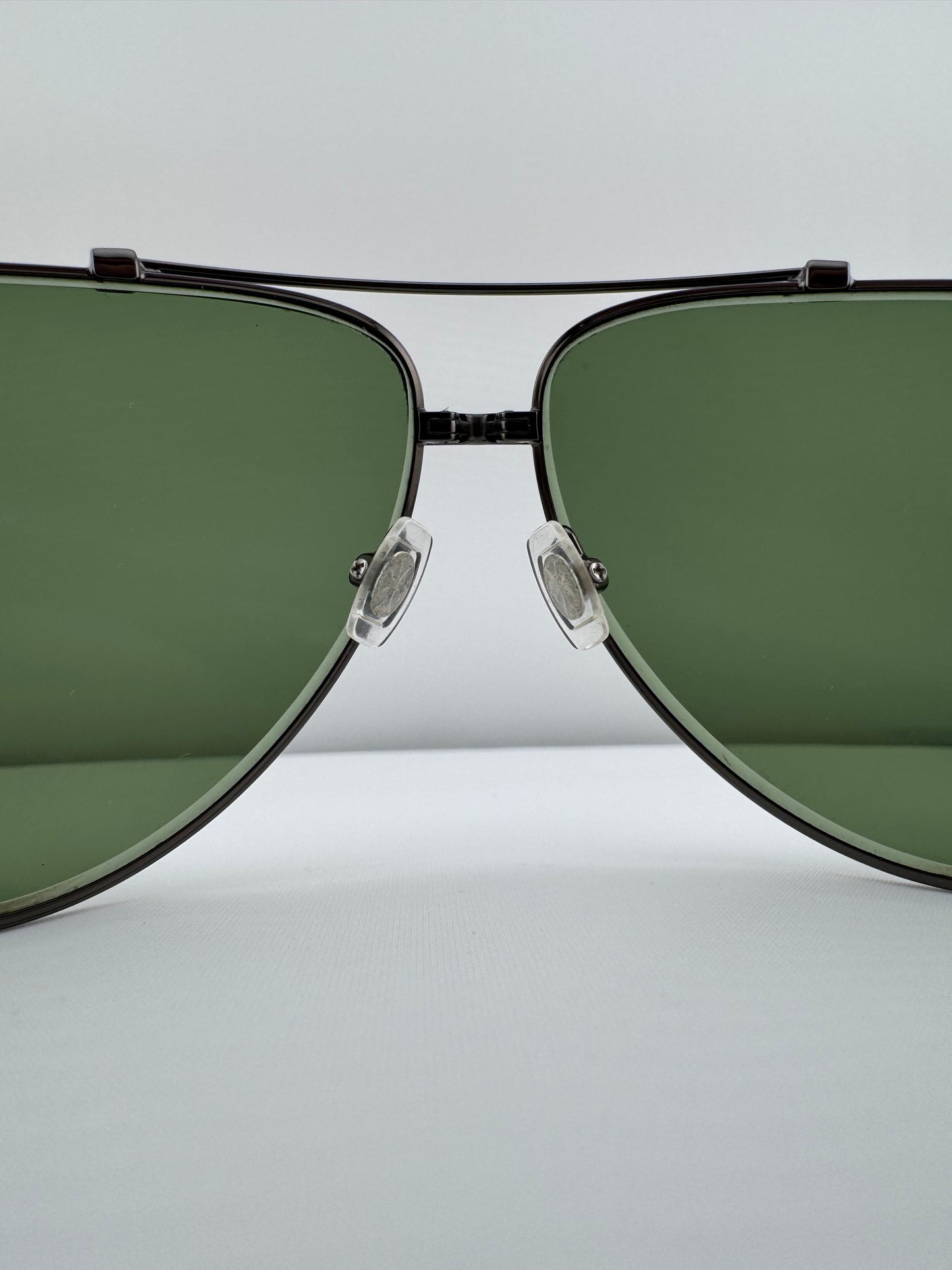 CHROME HEARTS STONED WHITE/BROWN SUNGLASSES (WITH CASE)