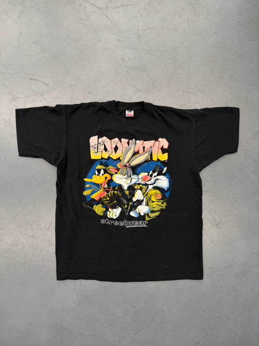 1992 LOONEY TUNES LOONATIC STREETWEAR TEE (FOTL TAG)