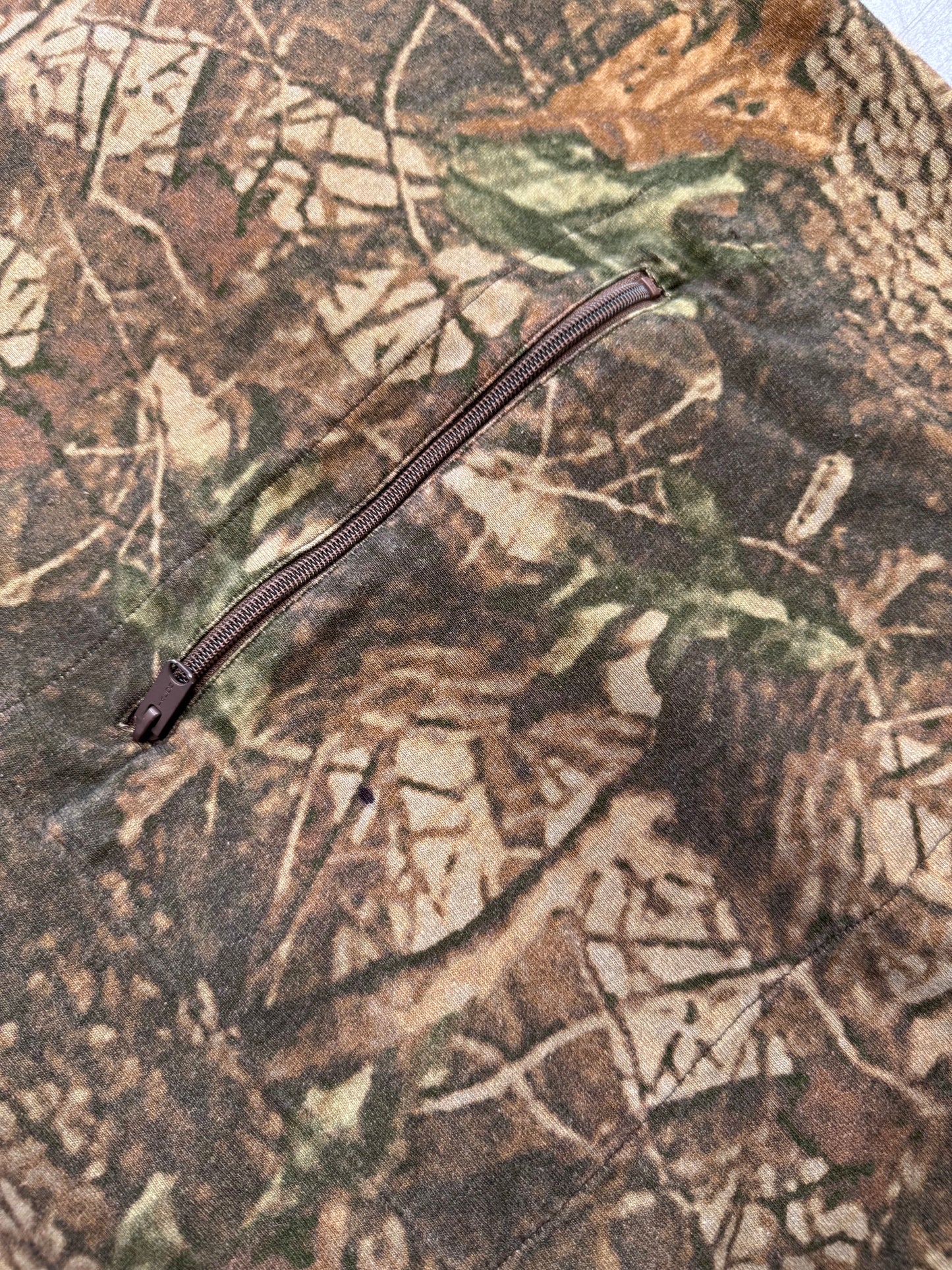 YEEZY SEASON 3 BACK POCKET TREE CAMO CREWNECK SWEATSHIRT (XS)