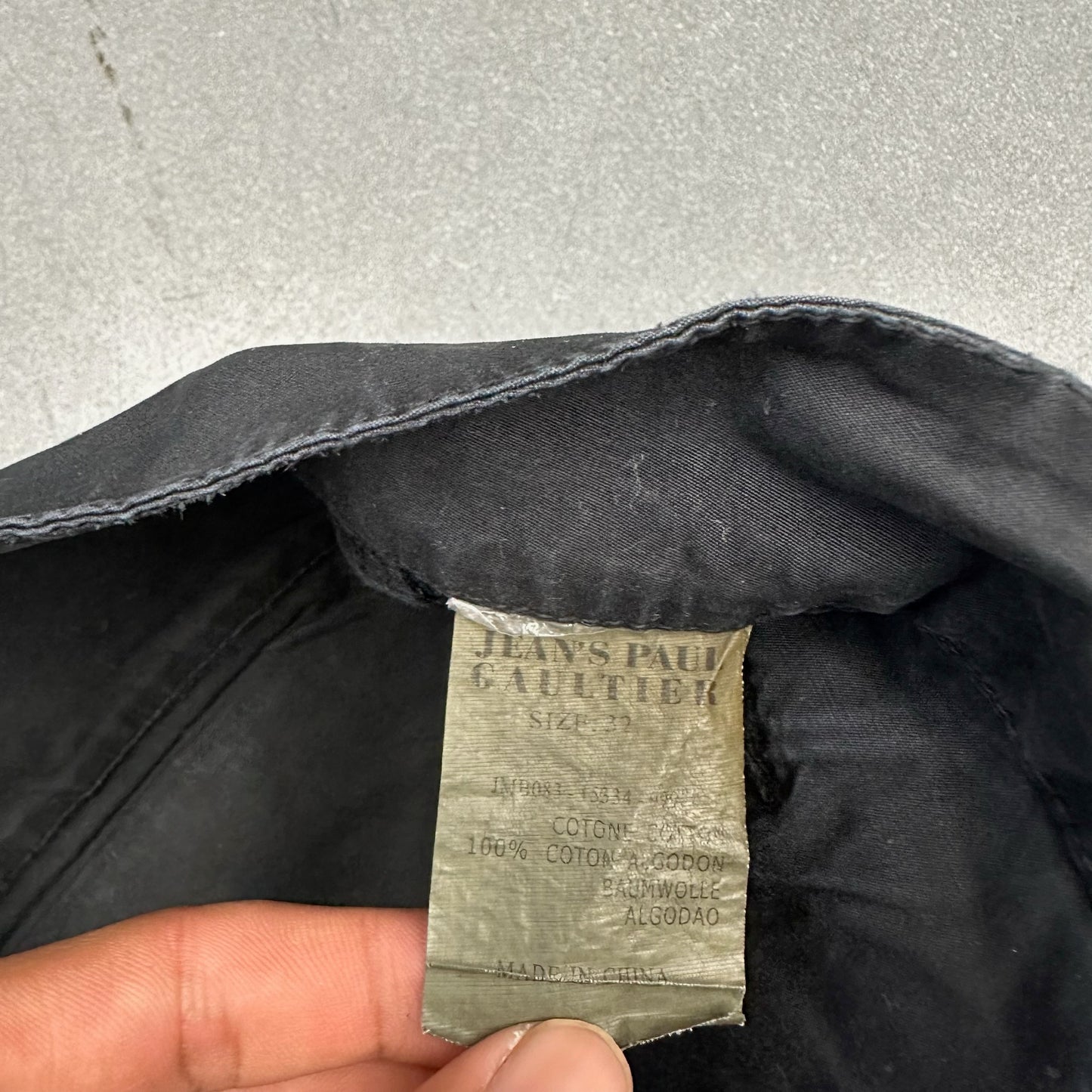 90'S JEAN PAUL GAULTIER BELT PANTS