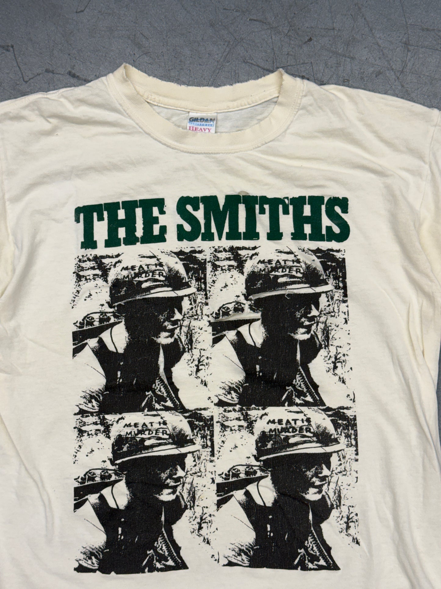 00'S THE SMITHS MEAT IS MURDER PHOTO GRID TEE (GILDAN ACTIVEWEAR TAG)