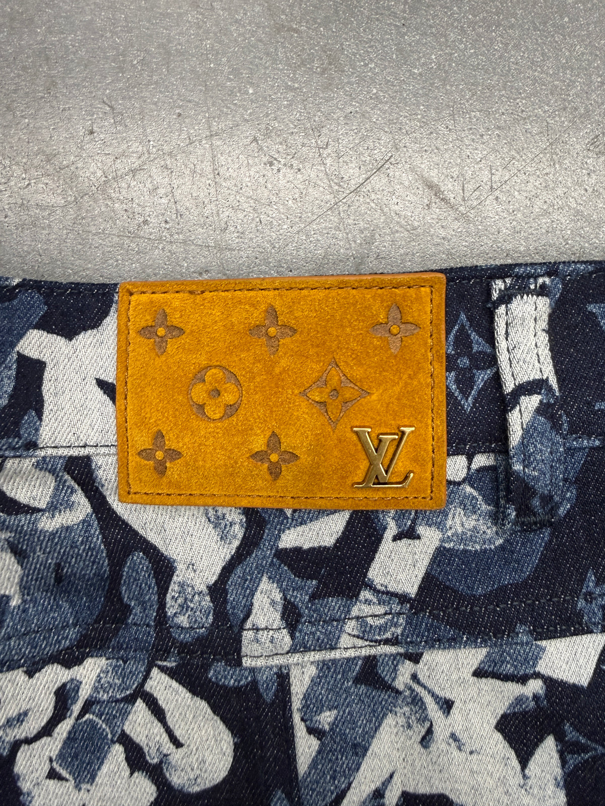SS21 LOUIS VUITTON MONOGRAM PATCHWORK DENIM