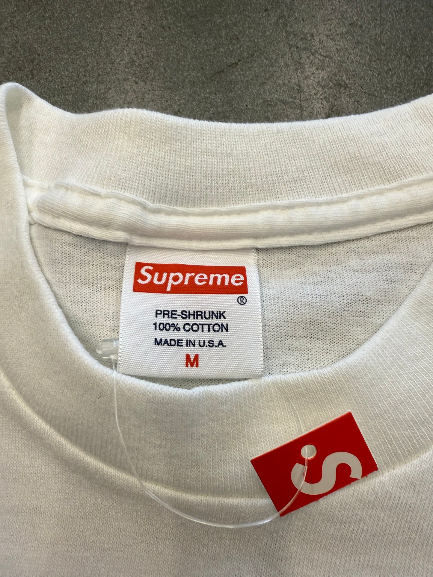 SS09 SUPREME BUDWEISER TEE - WHITE (NWT)