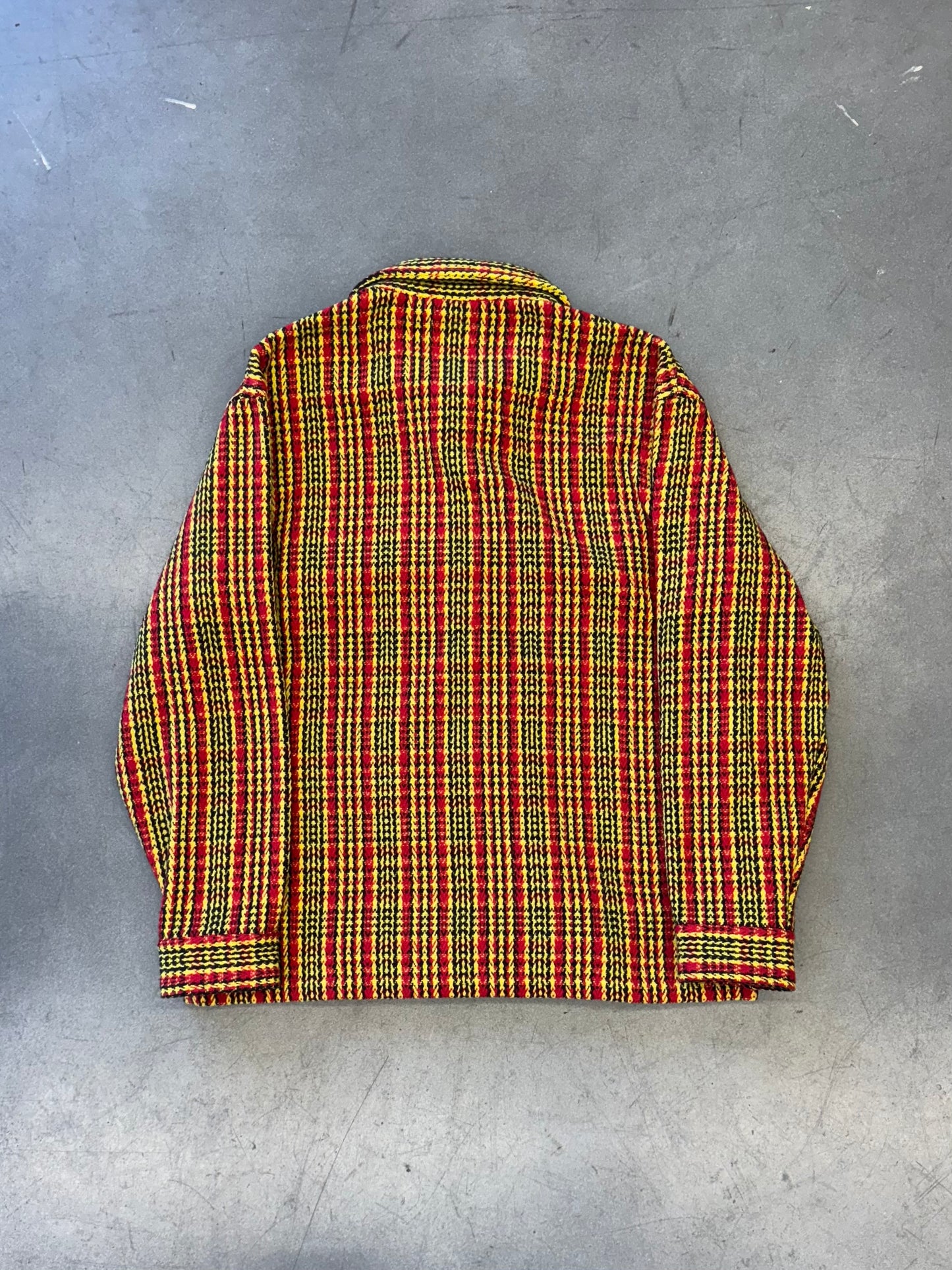 FW22 SUPREME HEAVY FLANNEL SHIRT - GOLD