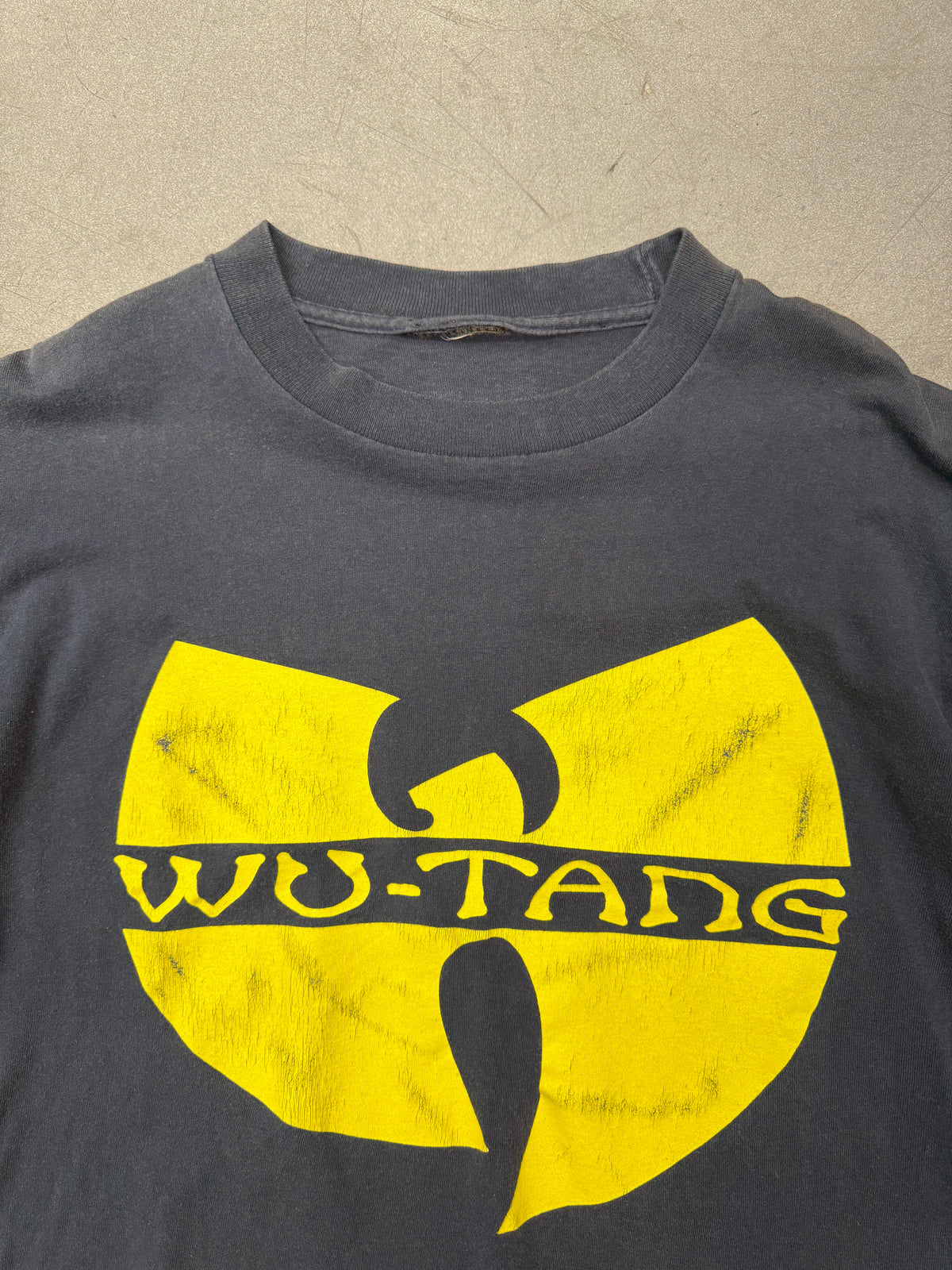 90'S WU-TANG FRONT LOGO TEE (PULLED TAG)
