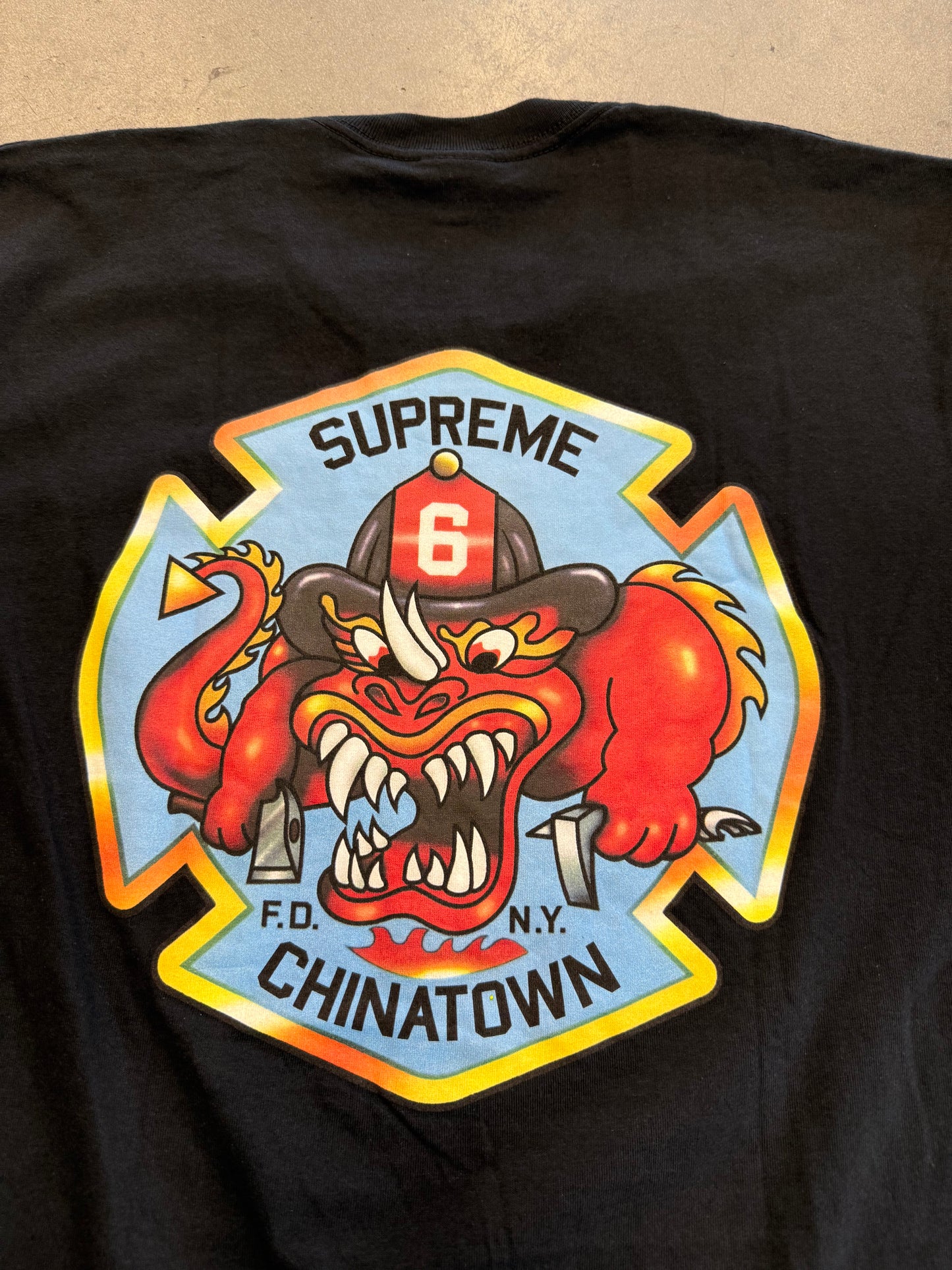 FW22 SUPREME FDNY ENGINE 9 TEE