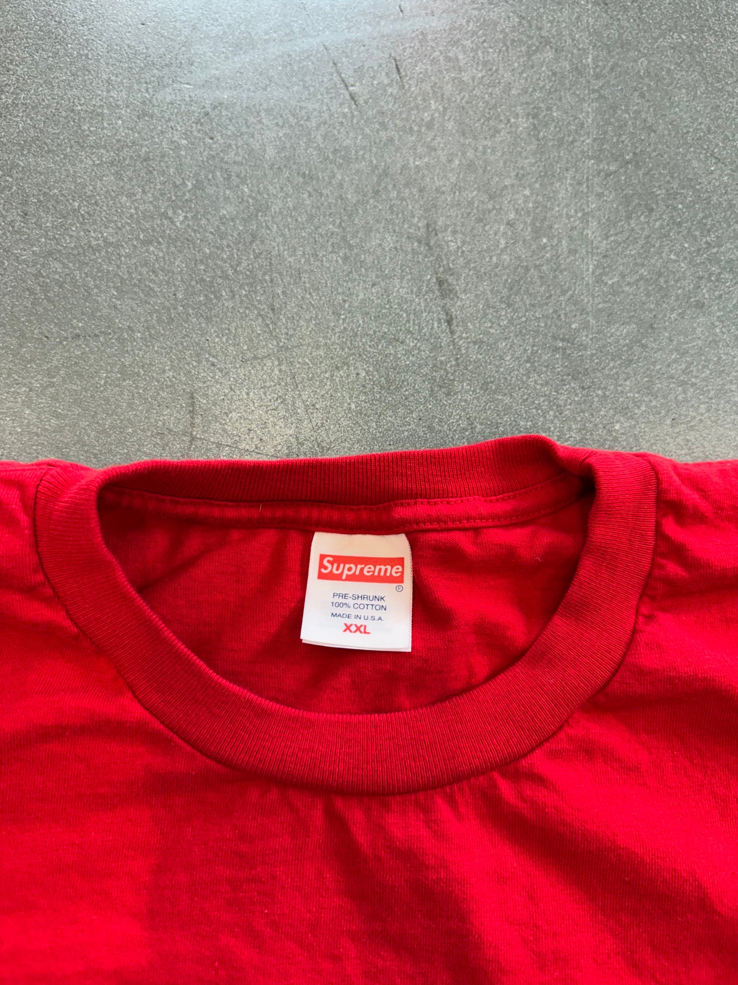 SS24 SUPREME FUTURA BOX LOGO TEE - RED (2XL)