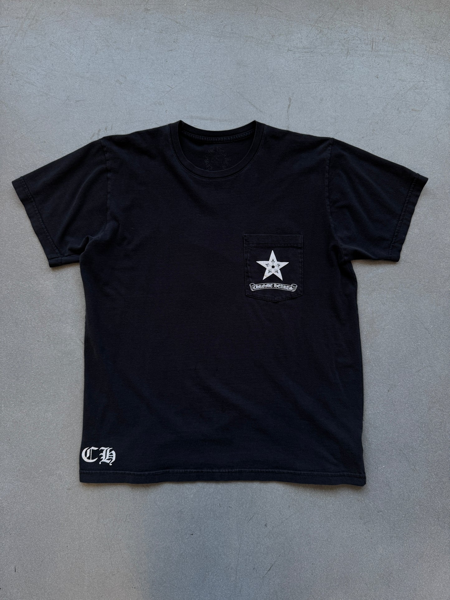 CHROME HEARTS STAR LOGO POCKET TEE