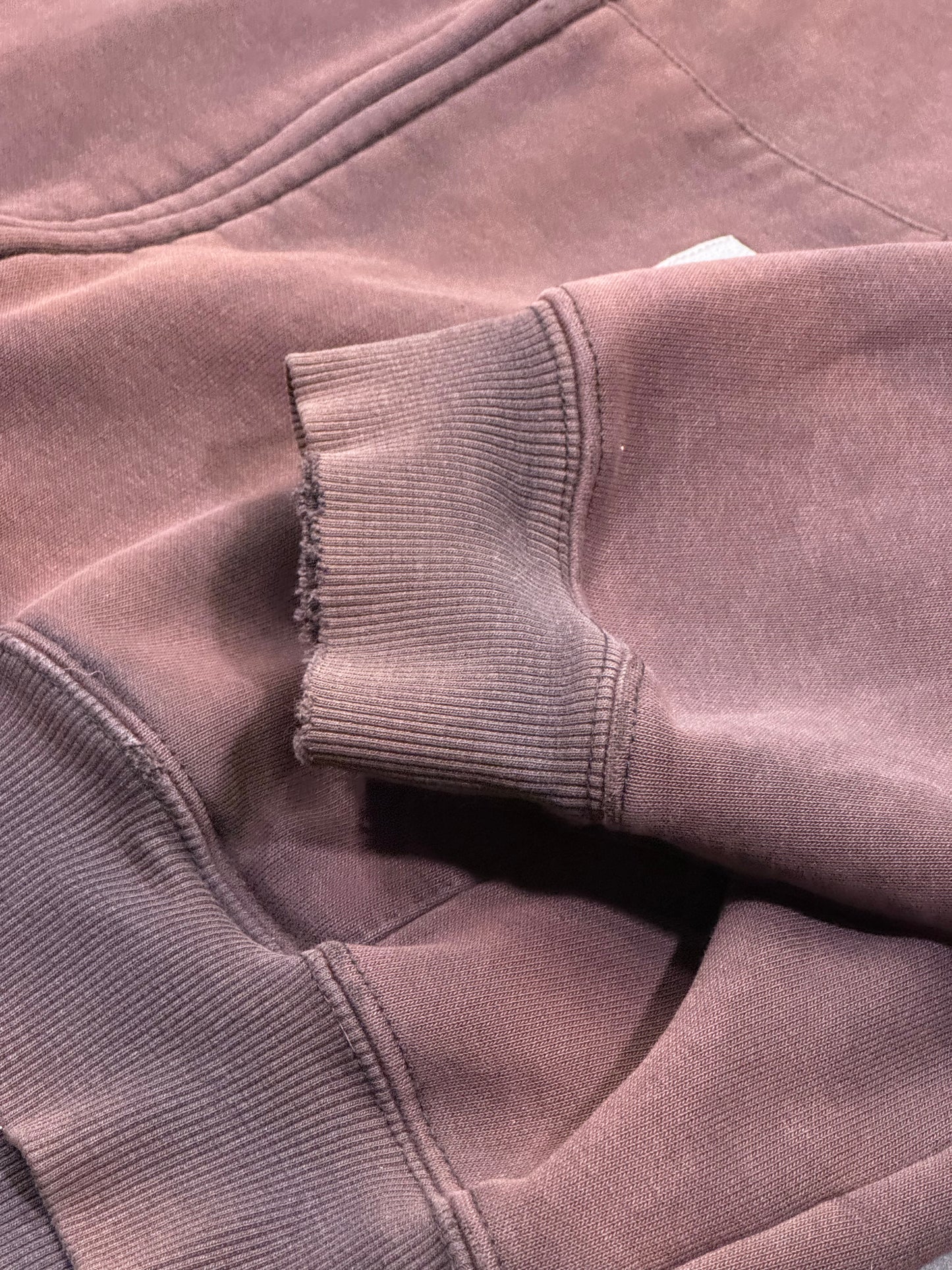 * 90'S CARHARTT FULL-ZIP HOODIE - FADED BLACK (L TALL)