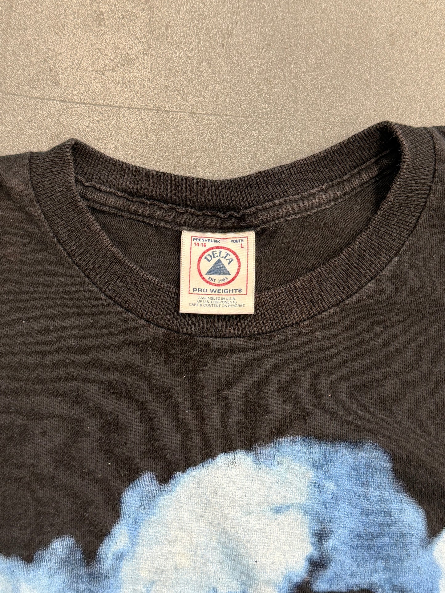 1998 WWF STONE COLD STEVE AUSTIN LICENSE PLATE TEE (DELTA TAG)