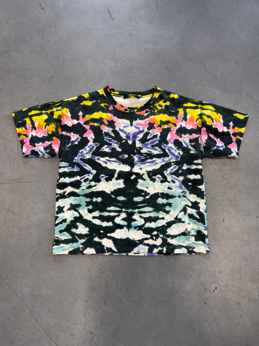 SS19 LOUIS VUITTON VIRGIL ABLOH PLAIN RAINBOW TIE DYE TEE (L)