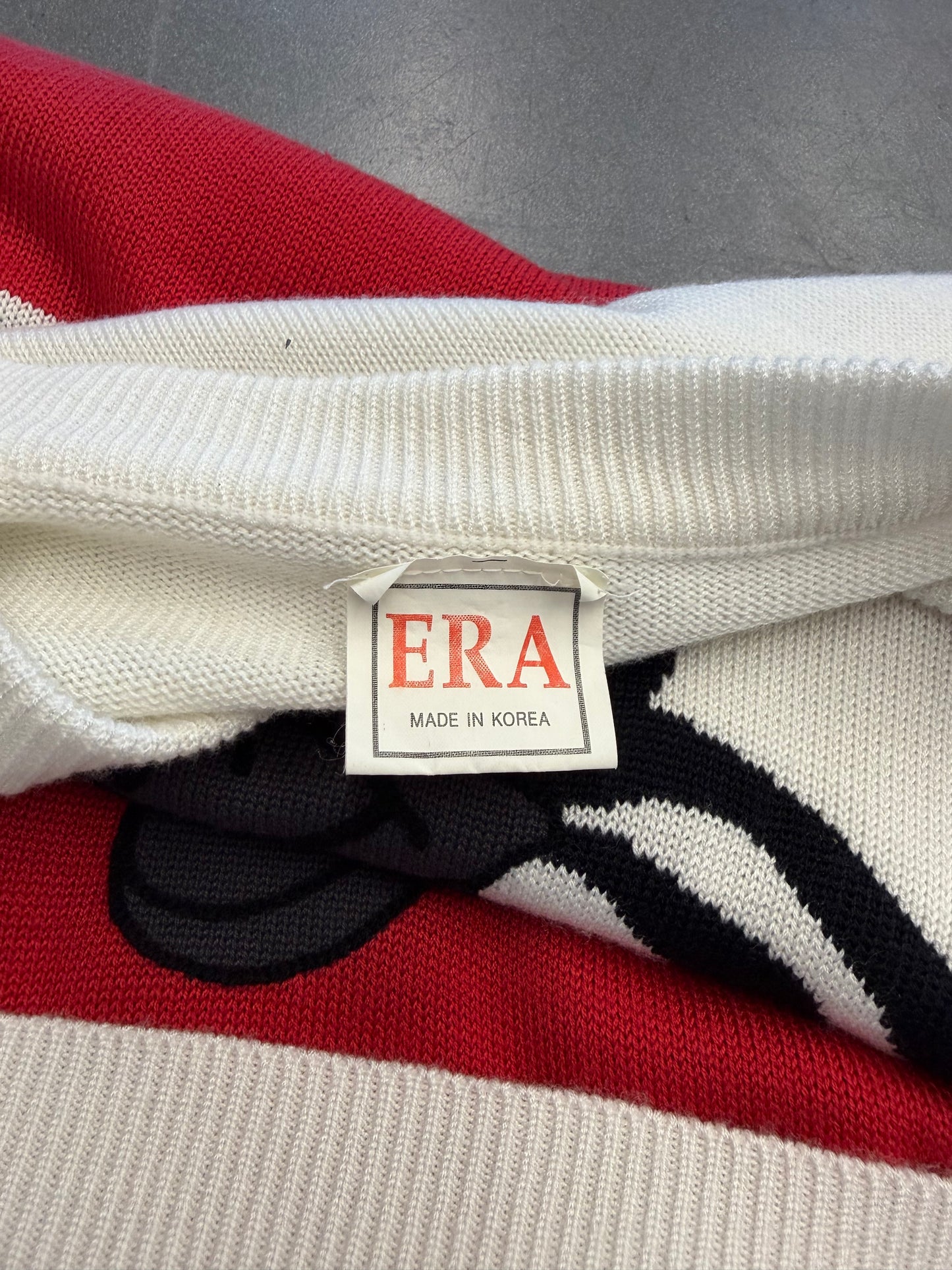 VINTAGE ICEBERG GOOFY STRIPED SWEATER SHIRT