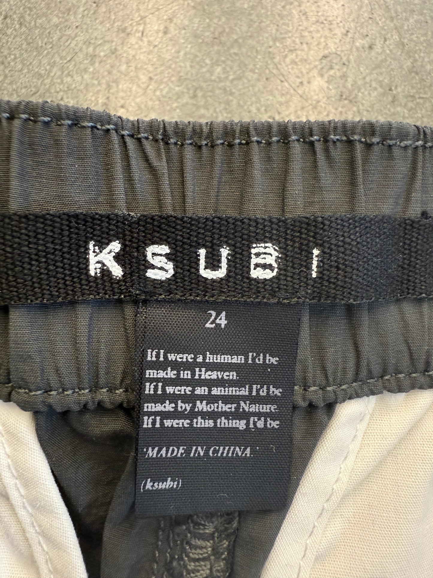 KSUBI BAGGY JEAN NYLON SPLICE WOMENS PANTS (24)