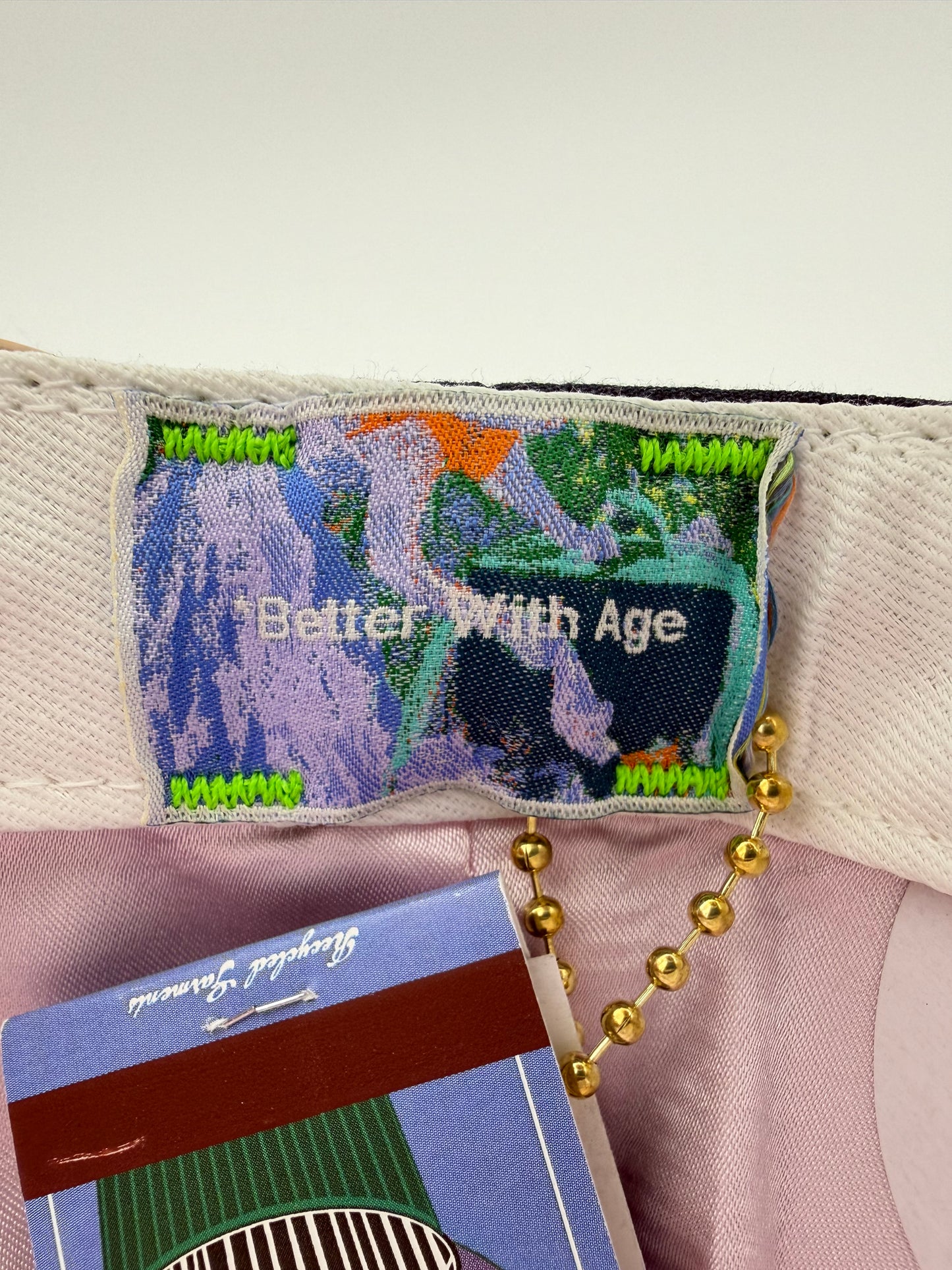 BETTER WITH AGE ACID TECHNO RECONSTRUCTED HI-VIS HAT