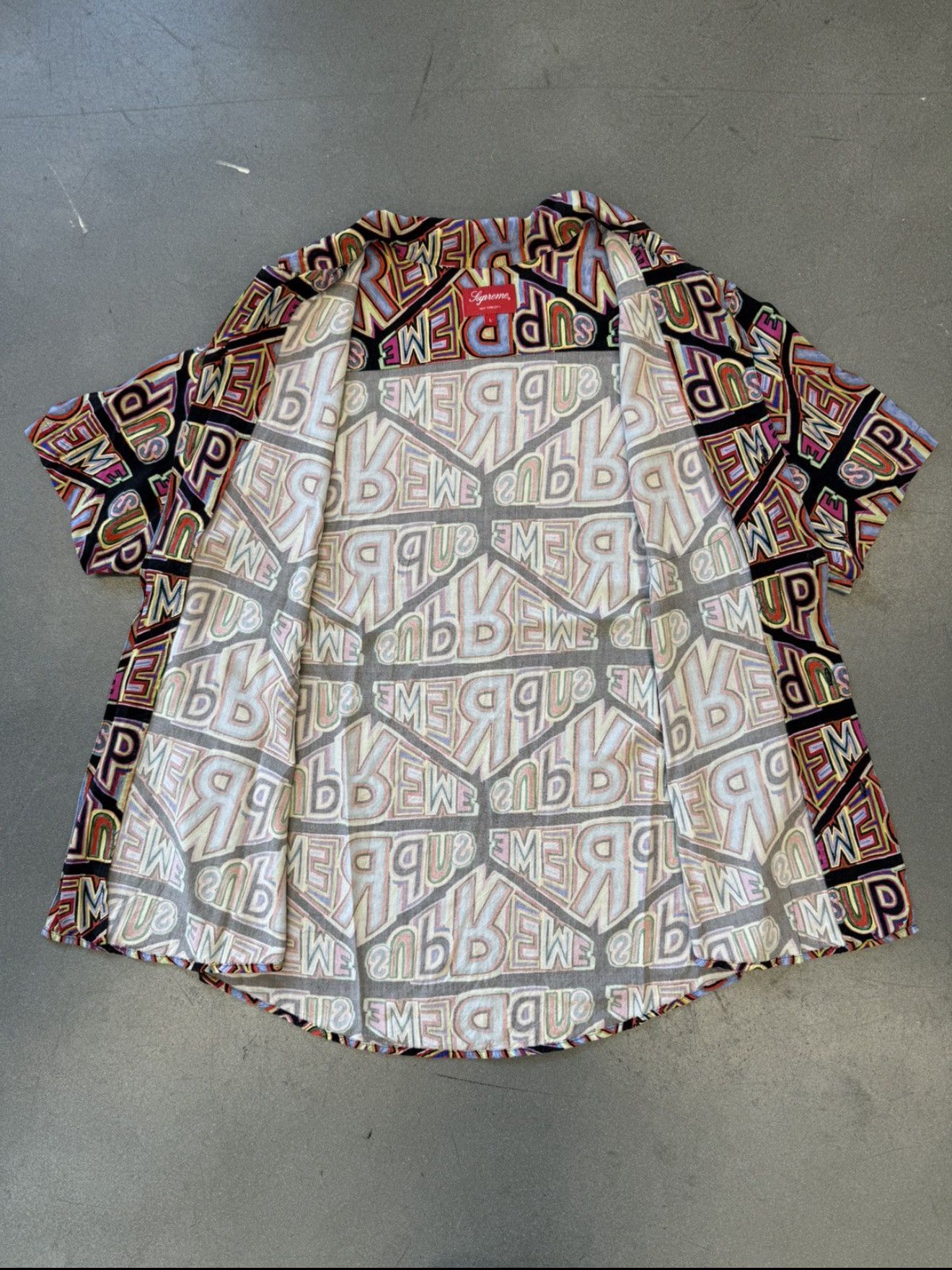 FW20 SUPREME PERSPECTIVE RAYON S/S TEE