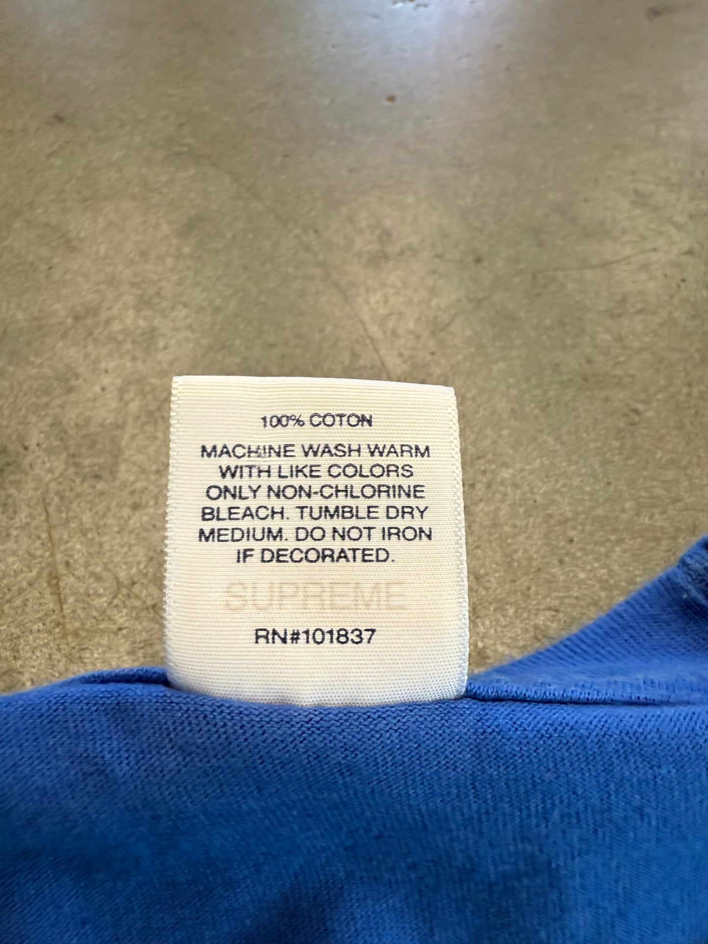 SS20 SUPREME DINOSAUR QUARTER RIDE TEE