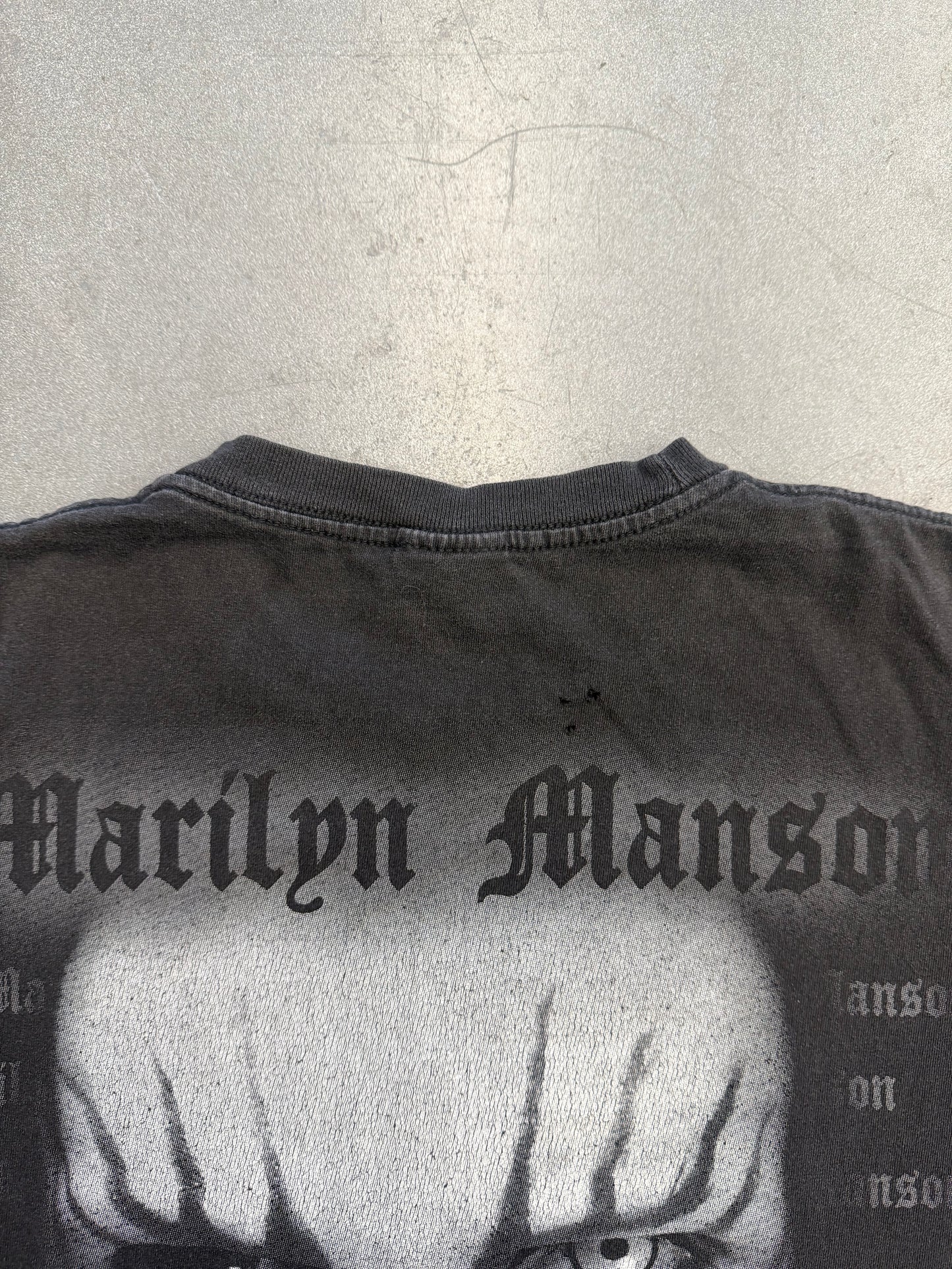 1999 MARILYN MANSON BIG FACE TEE (HEAVY METAL TAG)