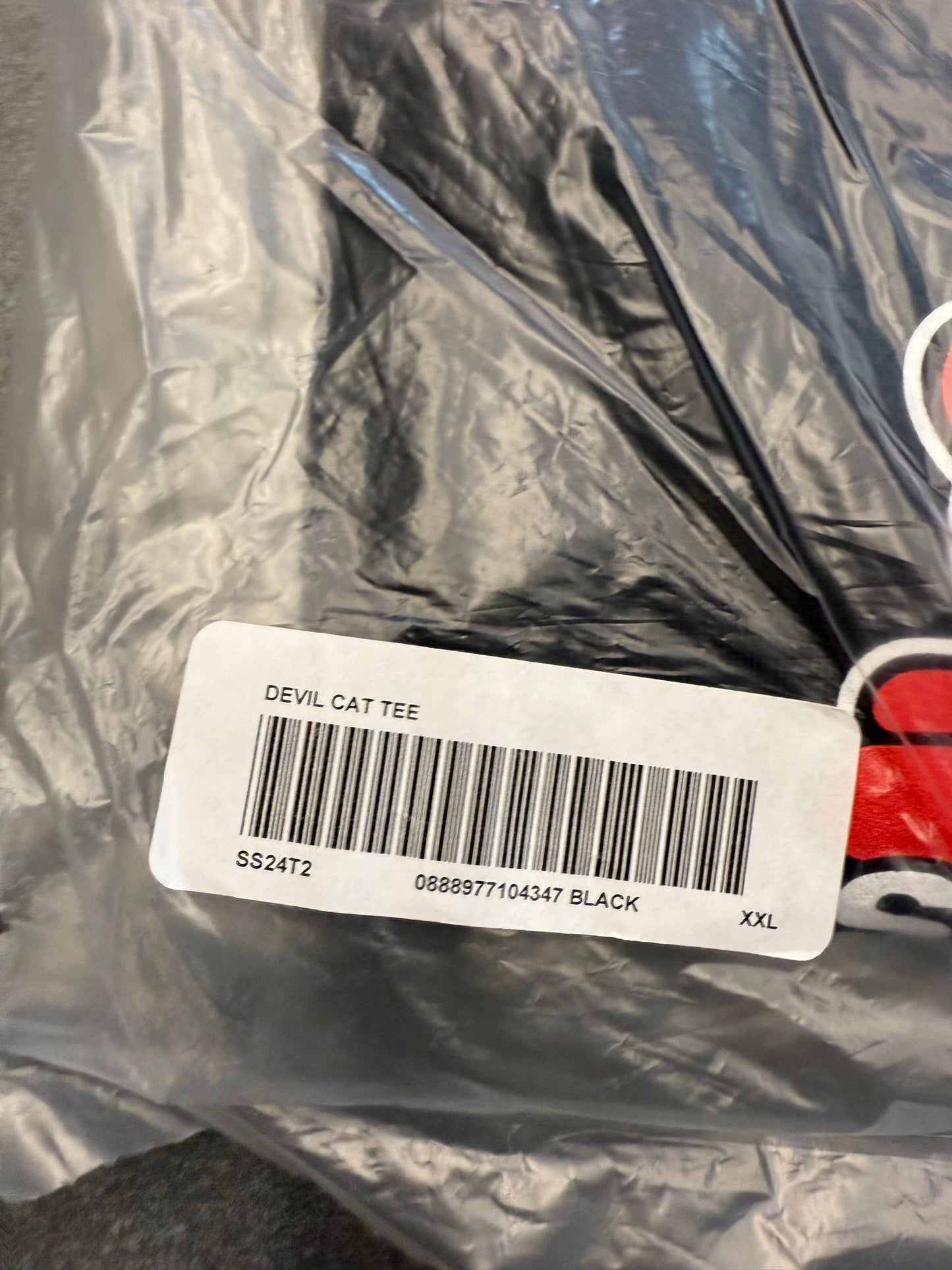SS24 SUPREME DEVIL CAT TEE