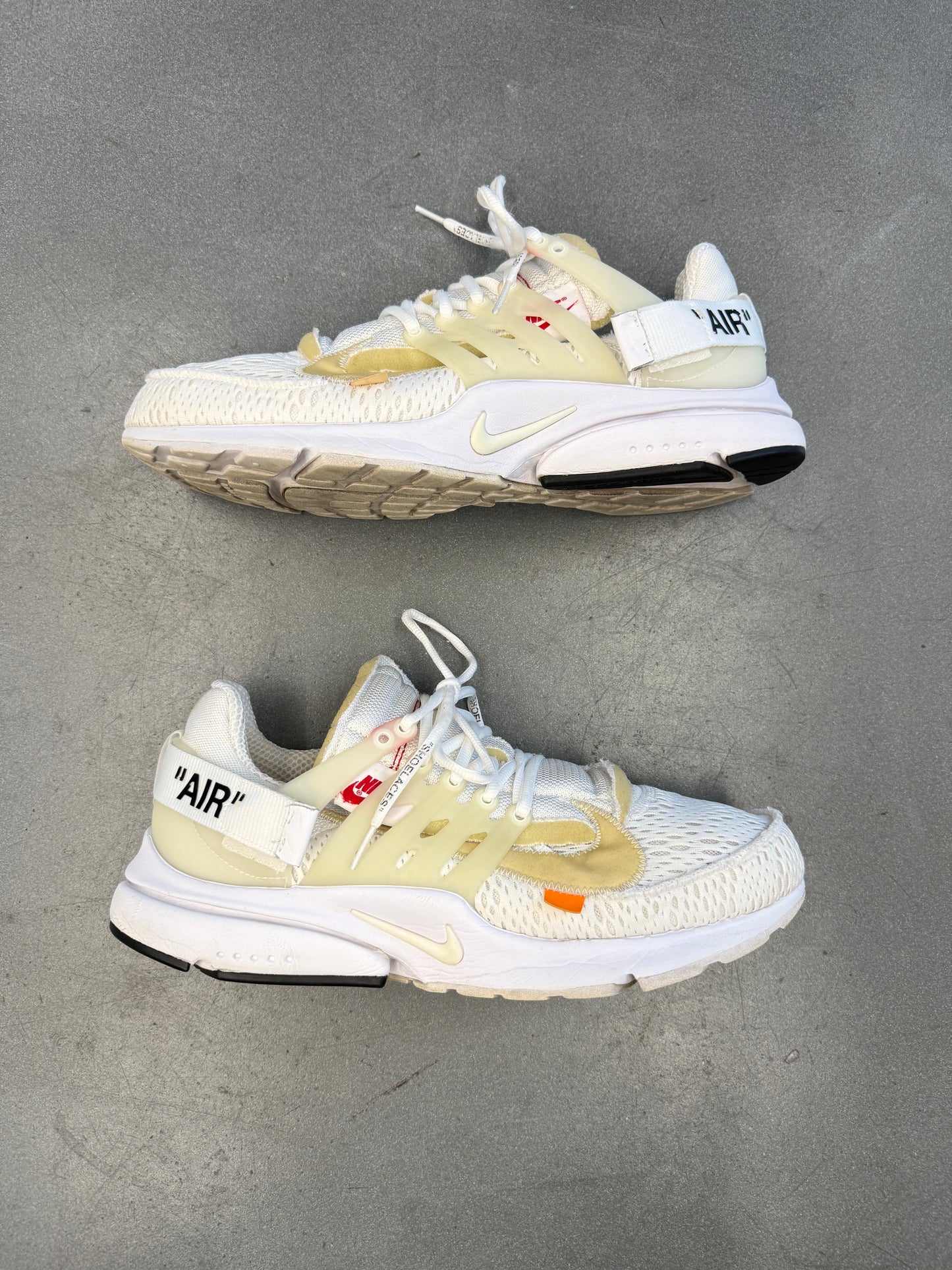 SIZE 13 2018 NIKE AIR PRESTO OFF-WHITE 'WHITE' (NO BOX, NO EXTRAS)