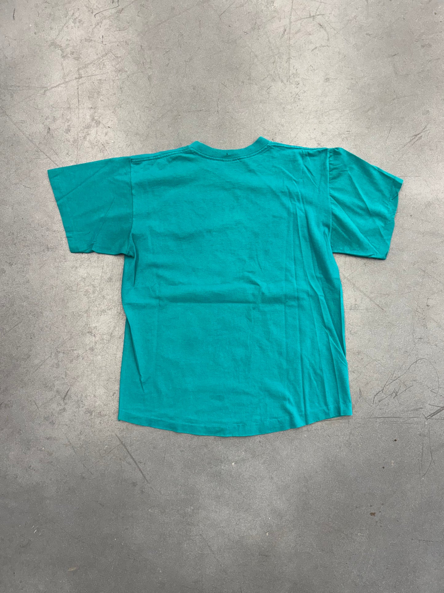 90S MIAMI DOLPHINS TRENCH RUSHING TEE (TRENCH TAG)